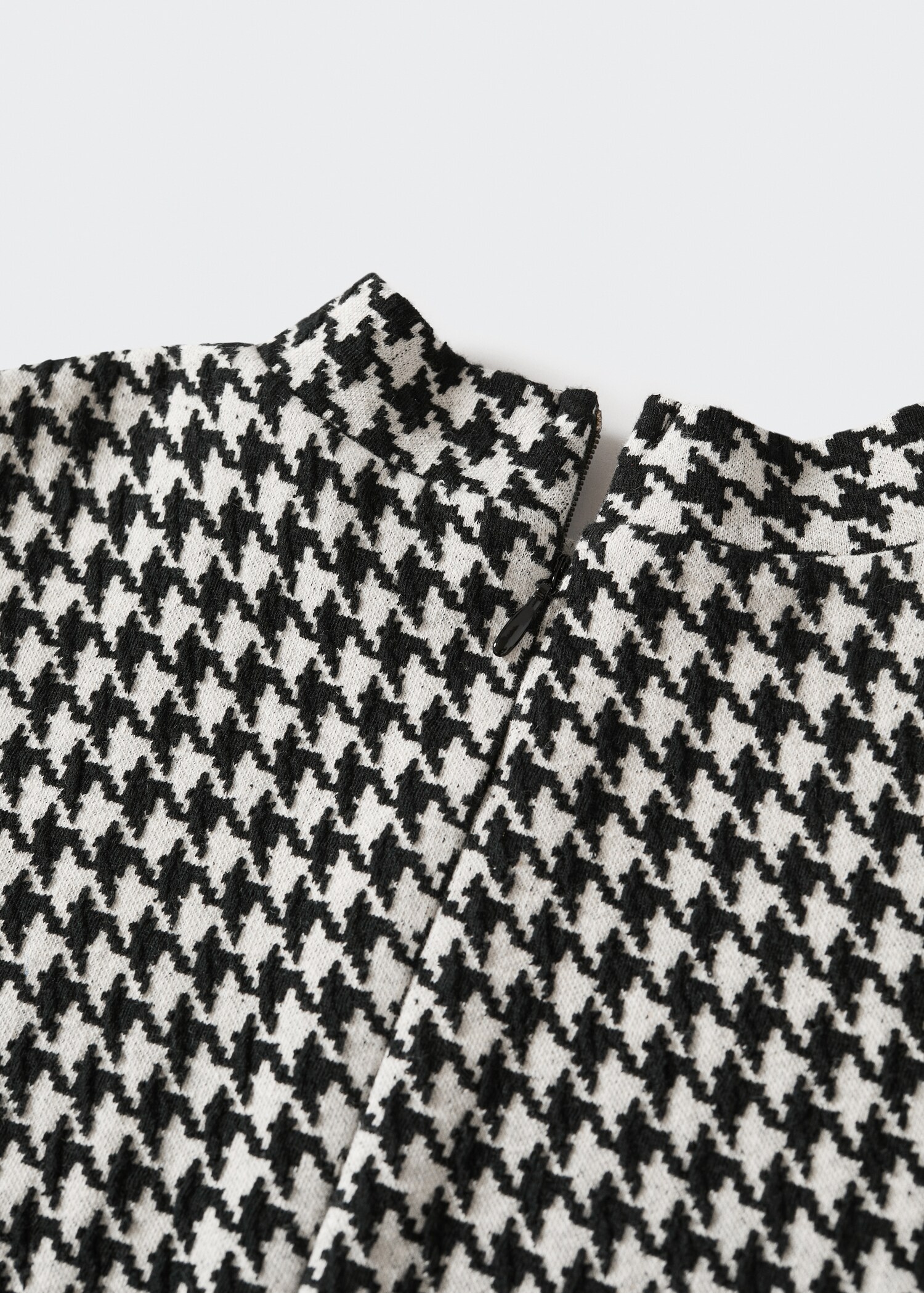 Jacquard houndstooth dress - Details of the article 8
