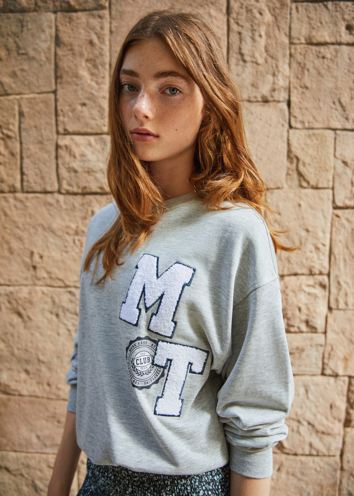Message cotton sweatshirt - Details of the article 5
