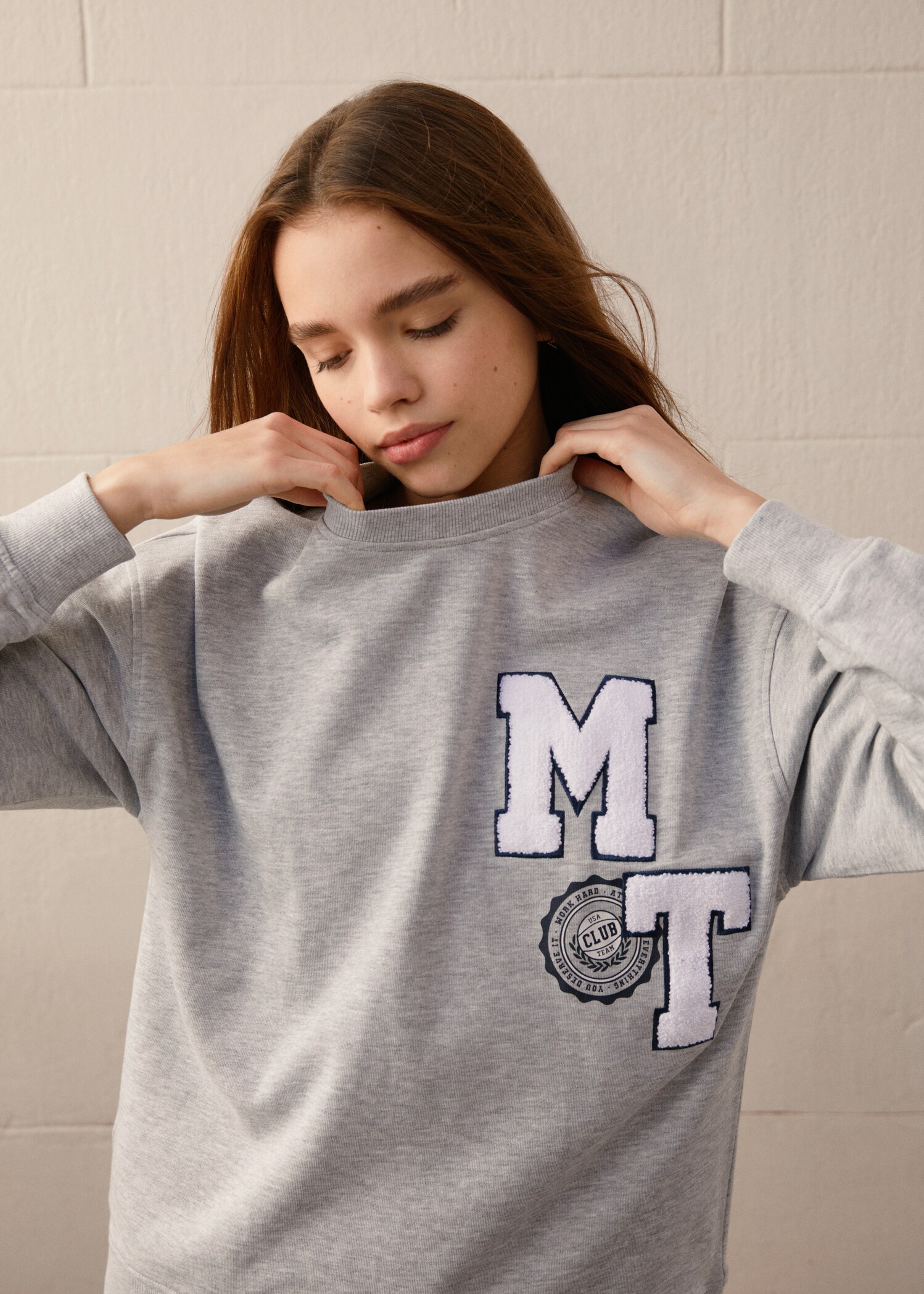 Message cotton sweatshirt - Details of the article 6