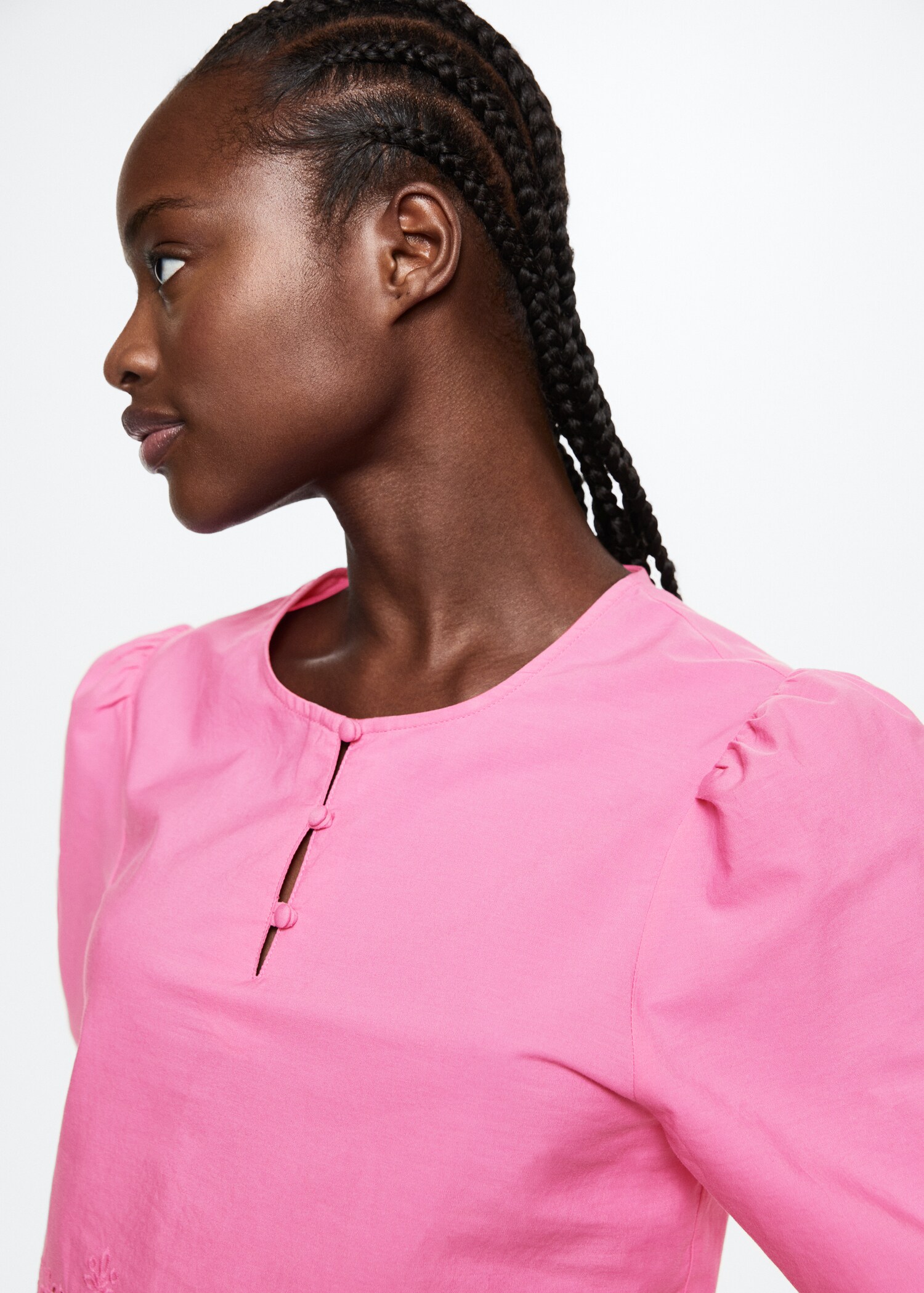 Puff sleeve top - Details of the article 1