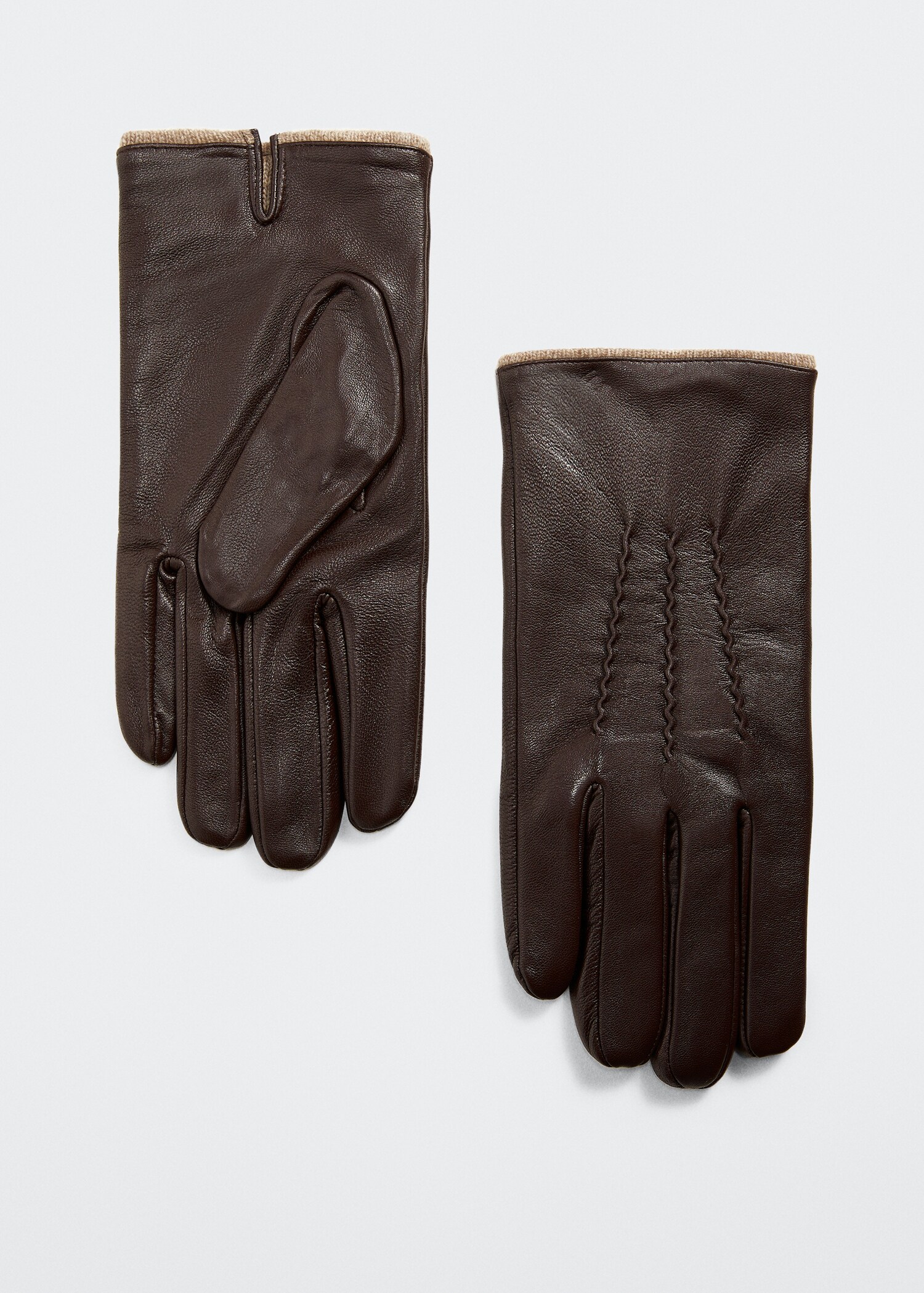 Guantes piel interior lana - Artículo sin modelo