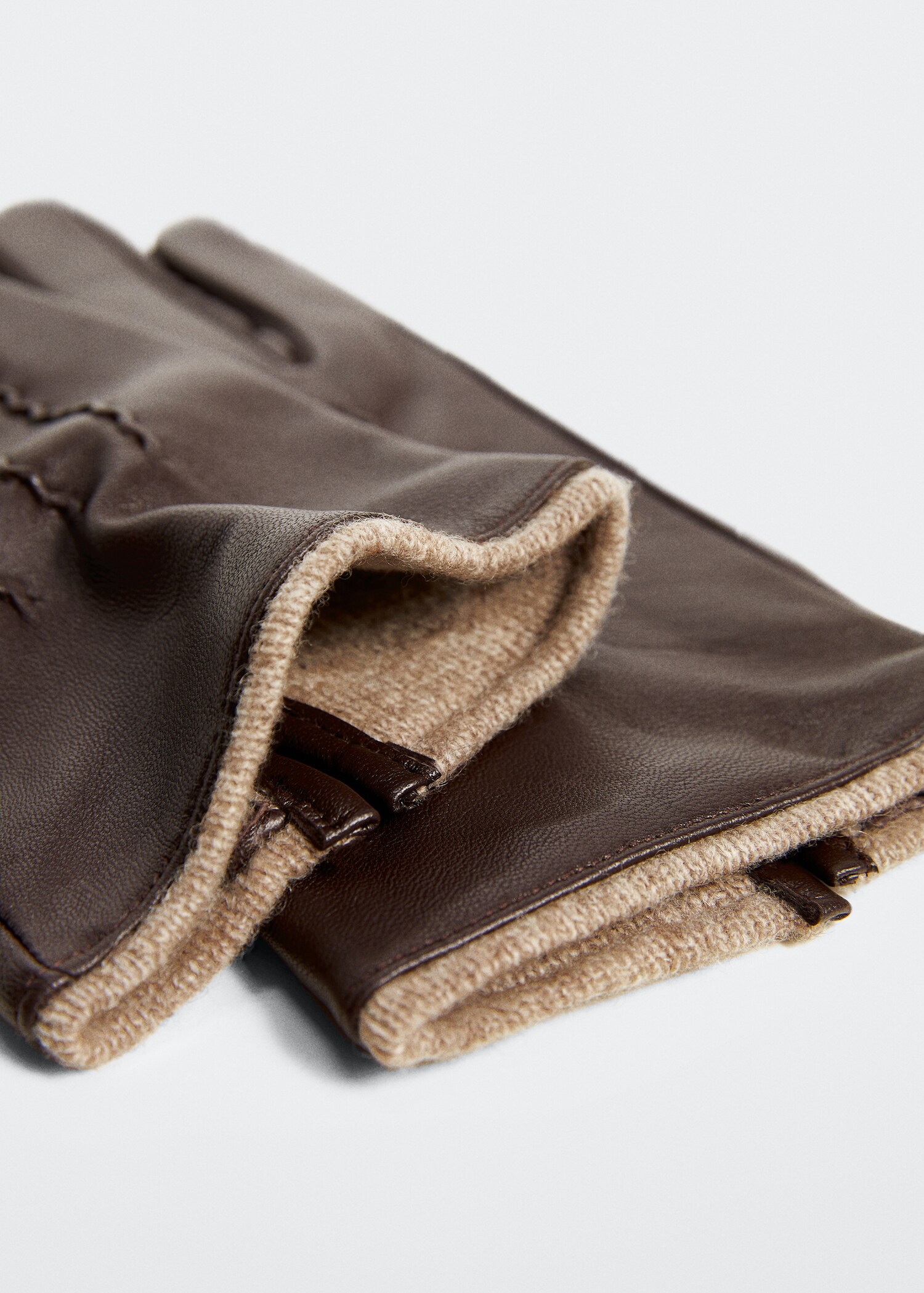 Guantes piel interior lana - Detalle del artículo 1