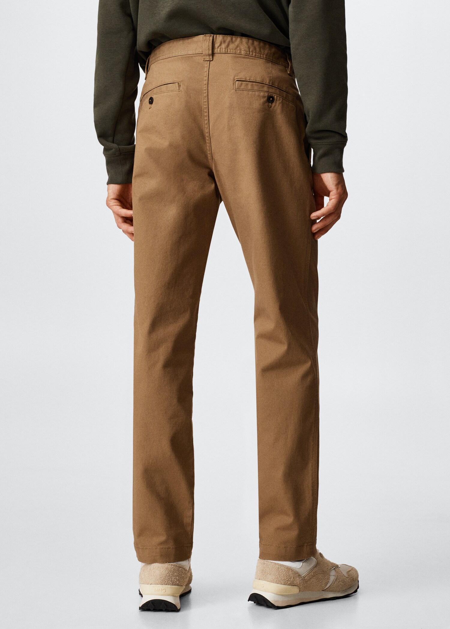 Pantalón chino straight fit - Reverso del artículo
