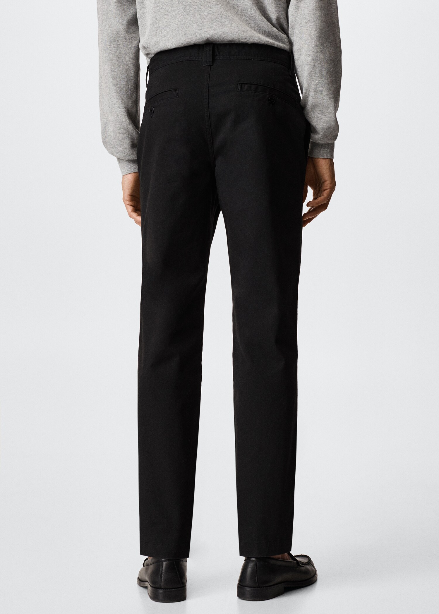 Pantalón chino straight fit - Reverso del artículo