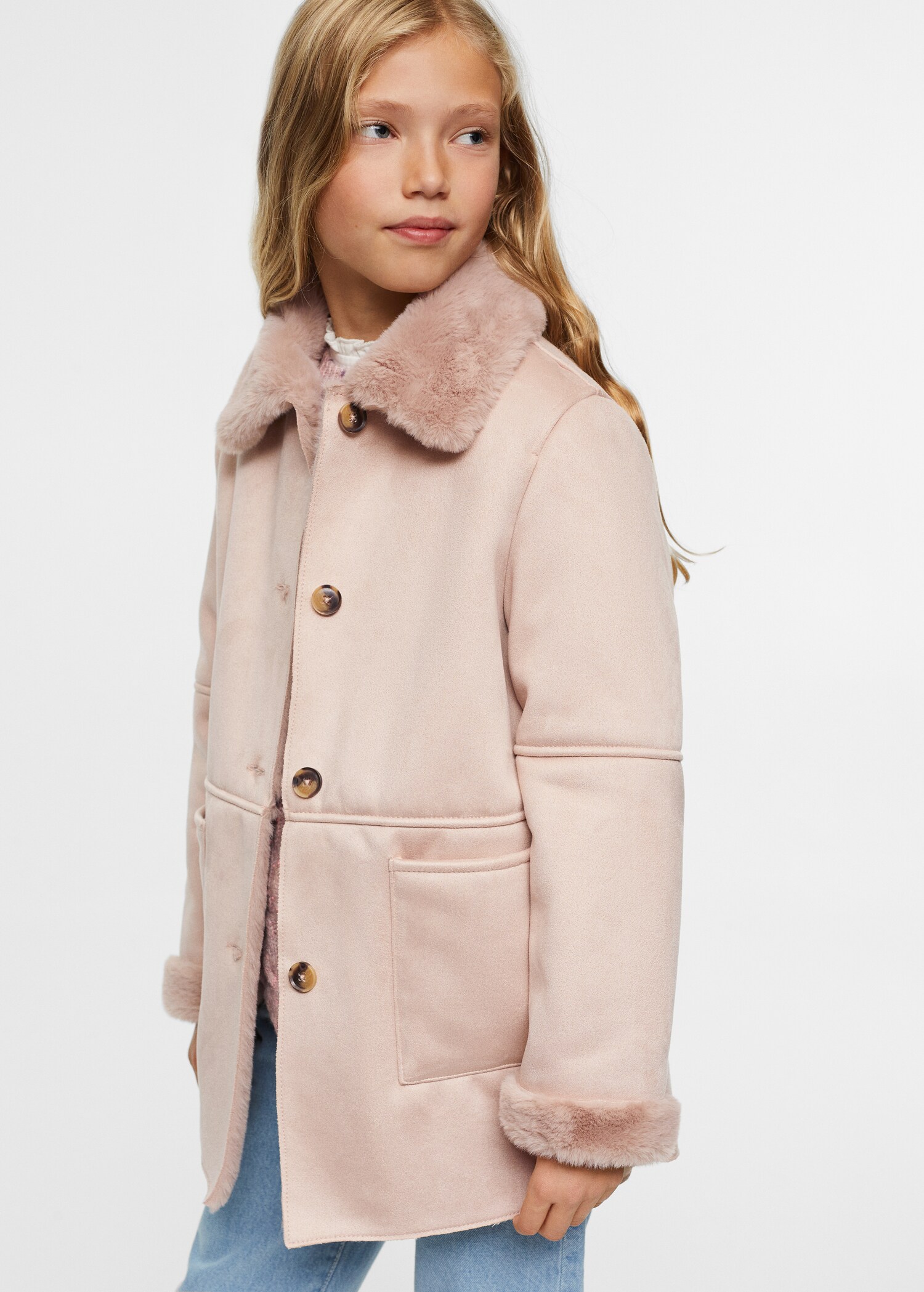 Fur-effect inner coat - Details of the article 4