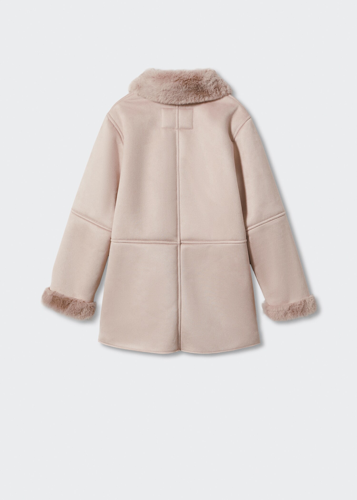 Fur-effect inner coat - Reverse of the article