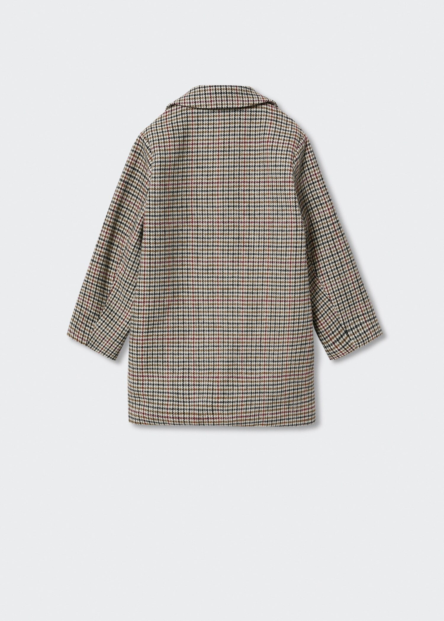 Manteau pied-de-coq - Verso de l’article