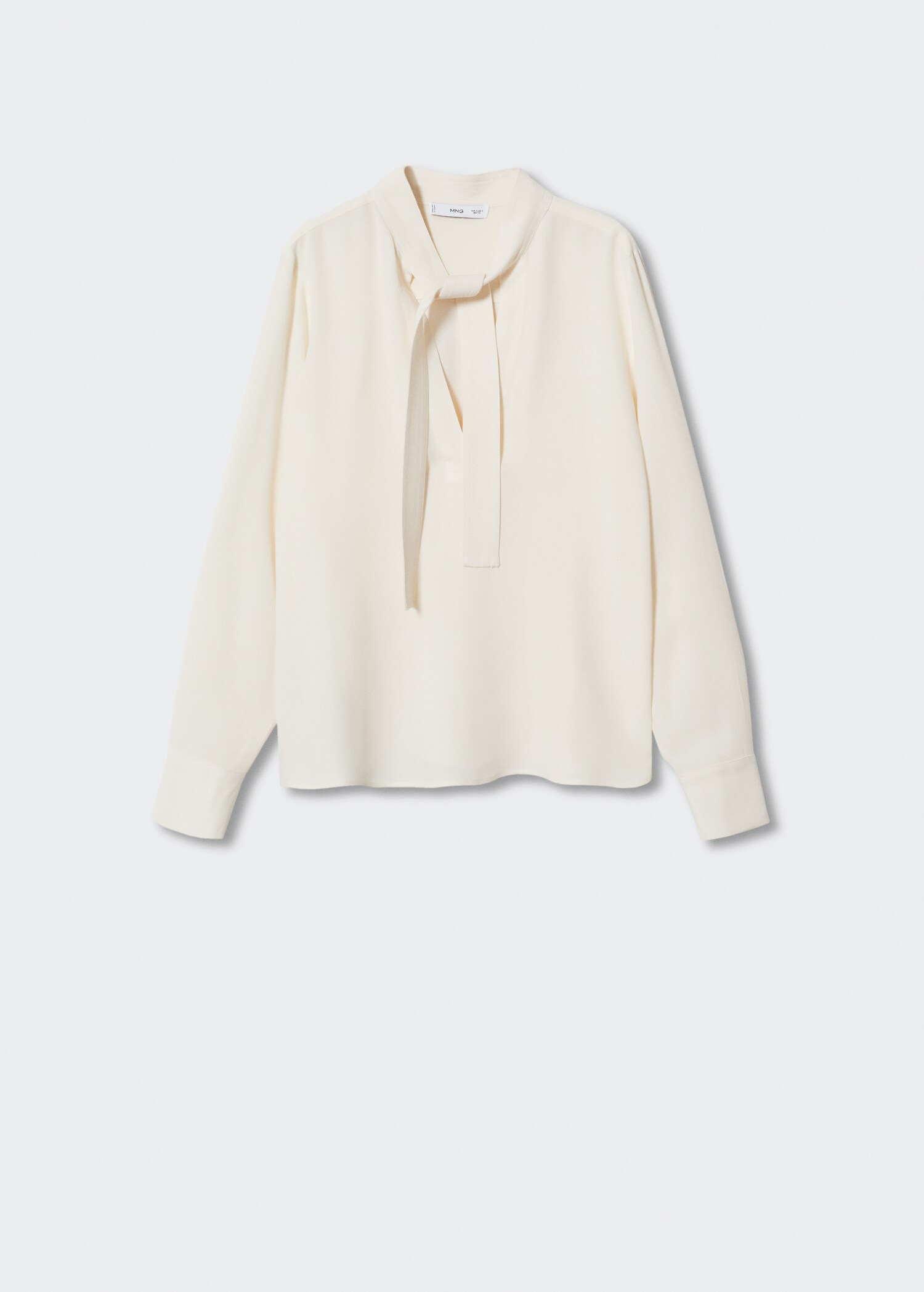 Blusa lazo cuello - Artículo sin modelo