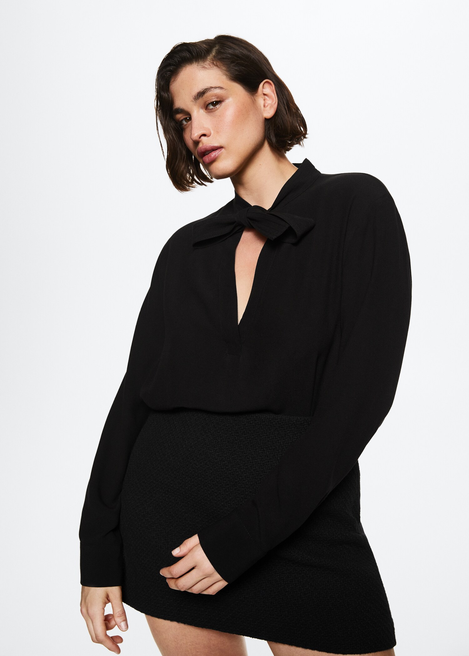 Blusa lazo cuello - Detalle del artículo 5