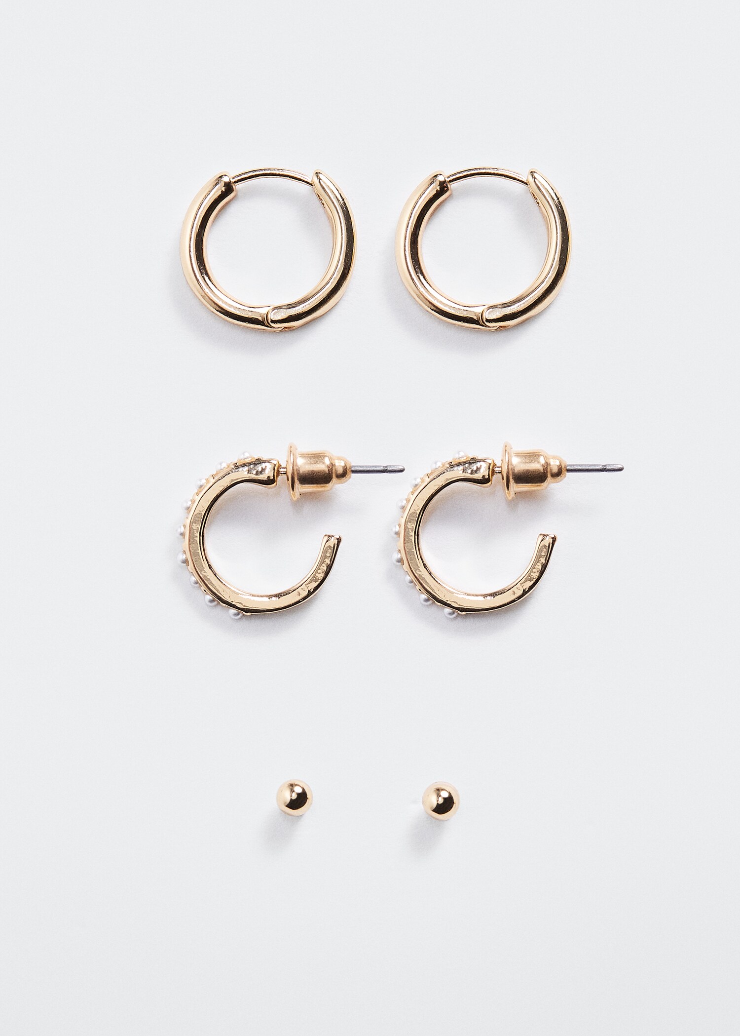 Pack of 3 earrings - Article without model