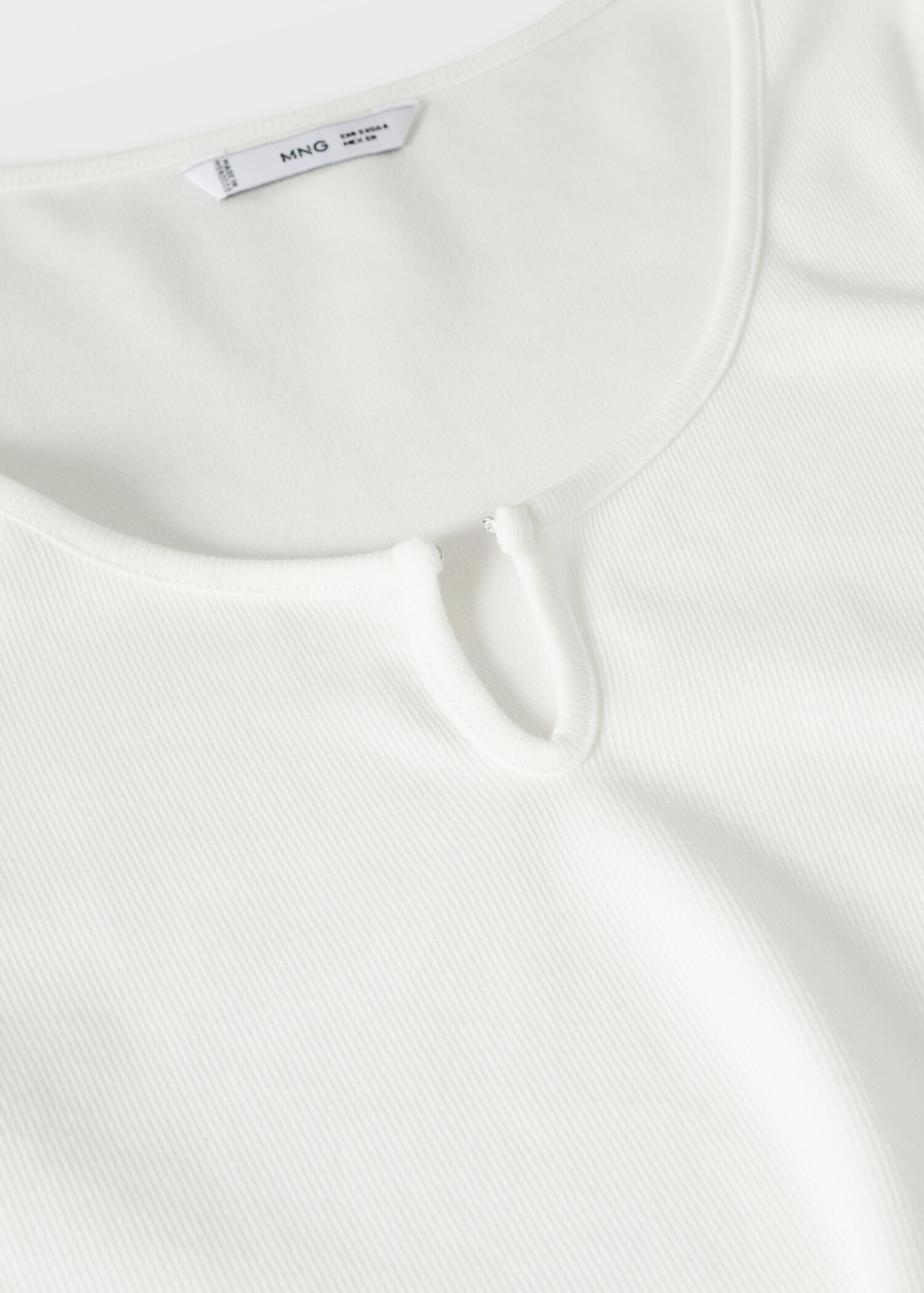T-shirt manches longues ouverture - Détail de l'article 8