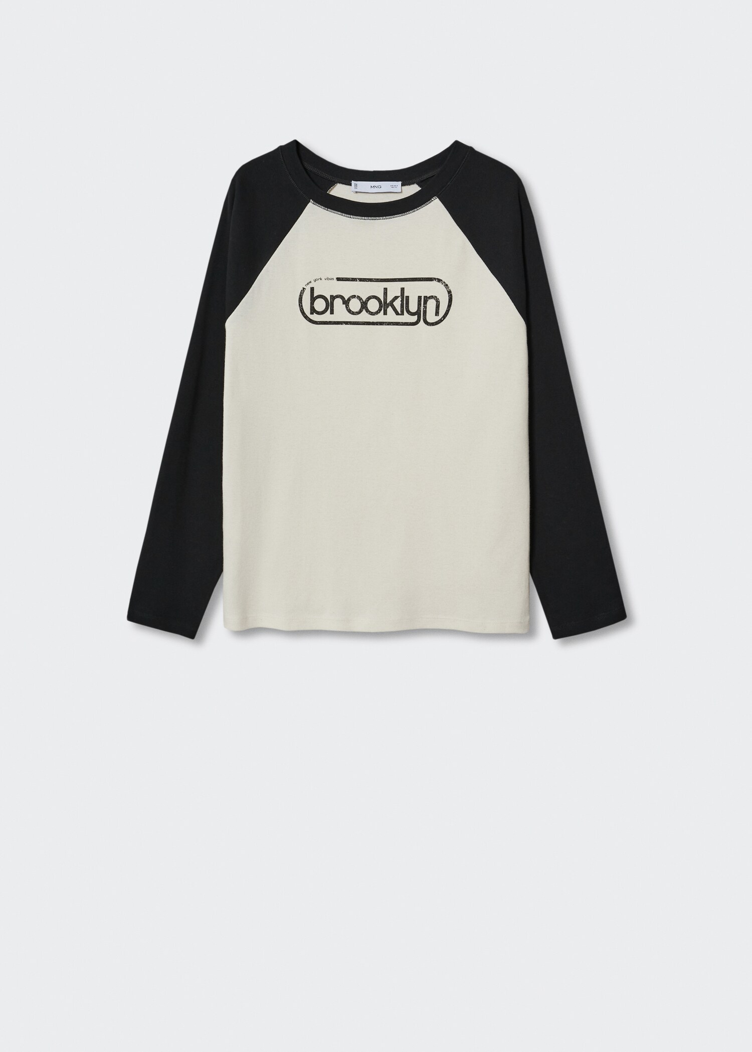 T-shirt com mensagem estampada - Artigo sem modelo