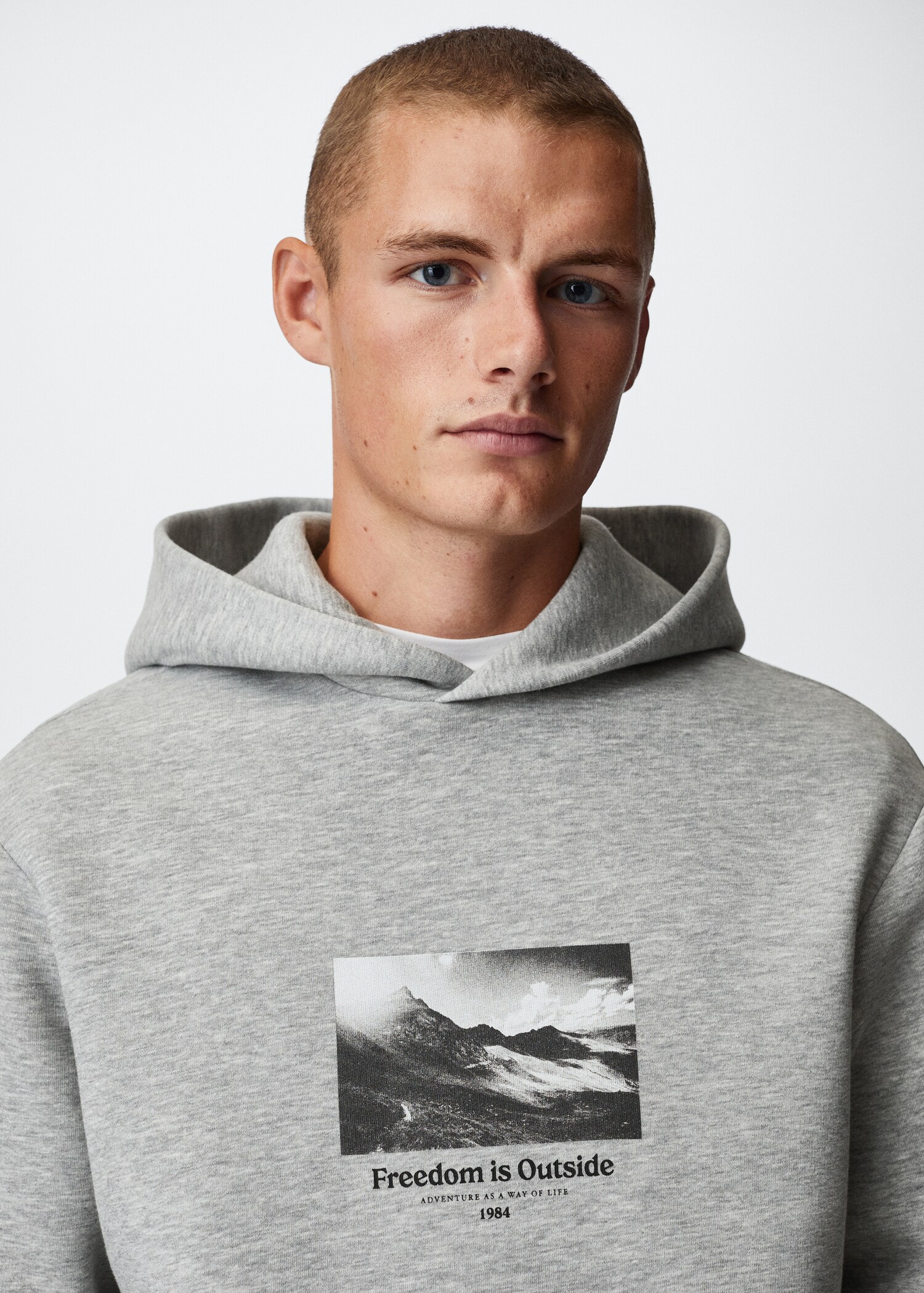 Sudadera algodón estampada - Detalle del artículo 4