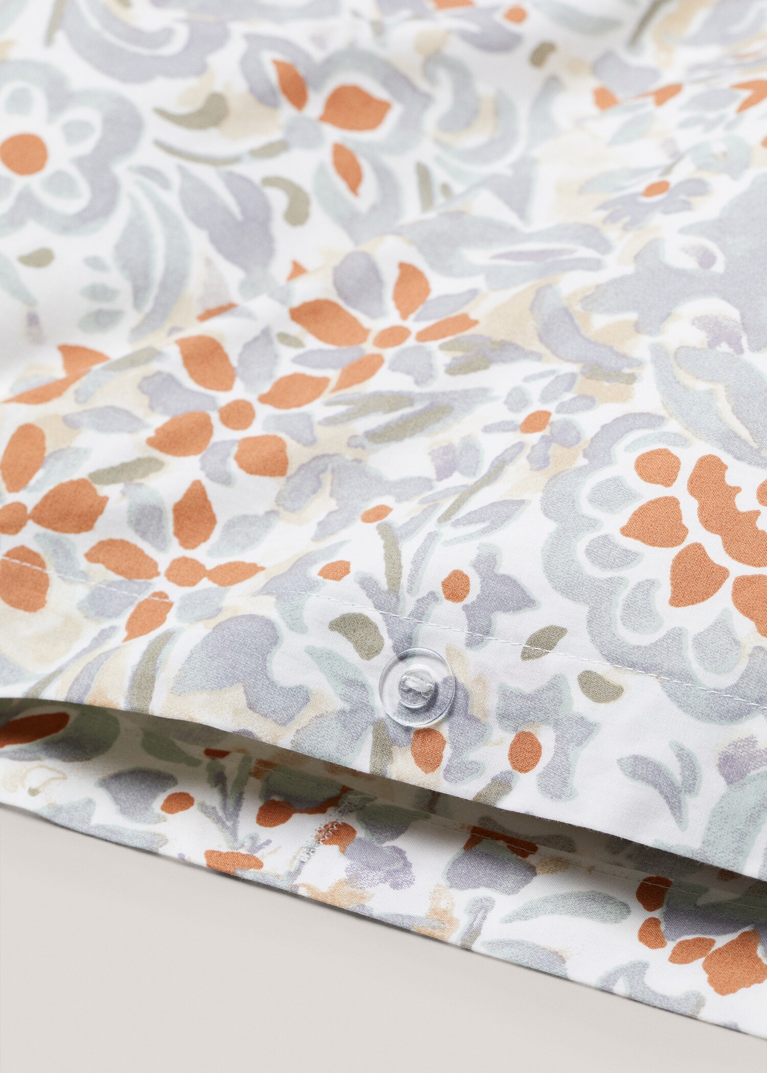 Bettbezug mit Blumenprint für 150/160 cm Bett - Detail des Artikels 3