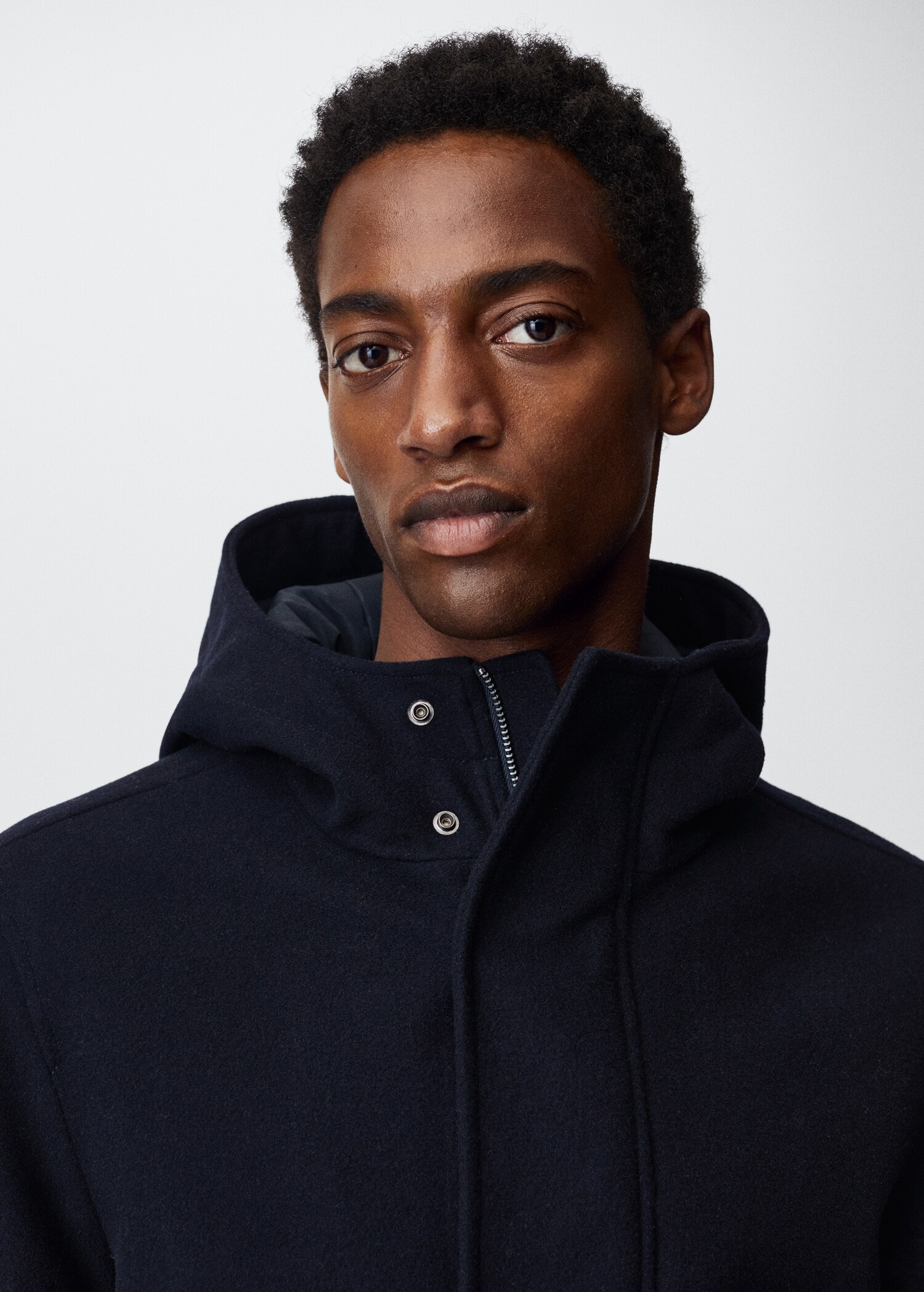 Recycled wool parka - Details of the article 1