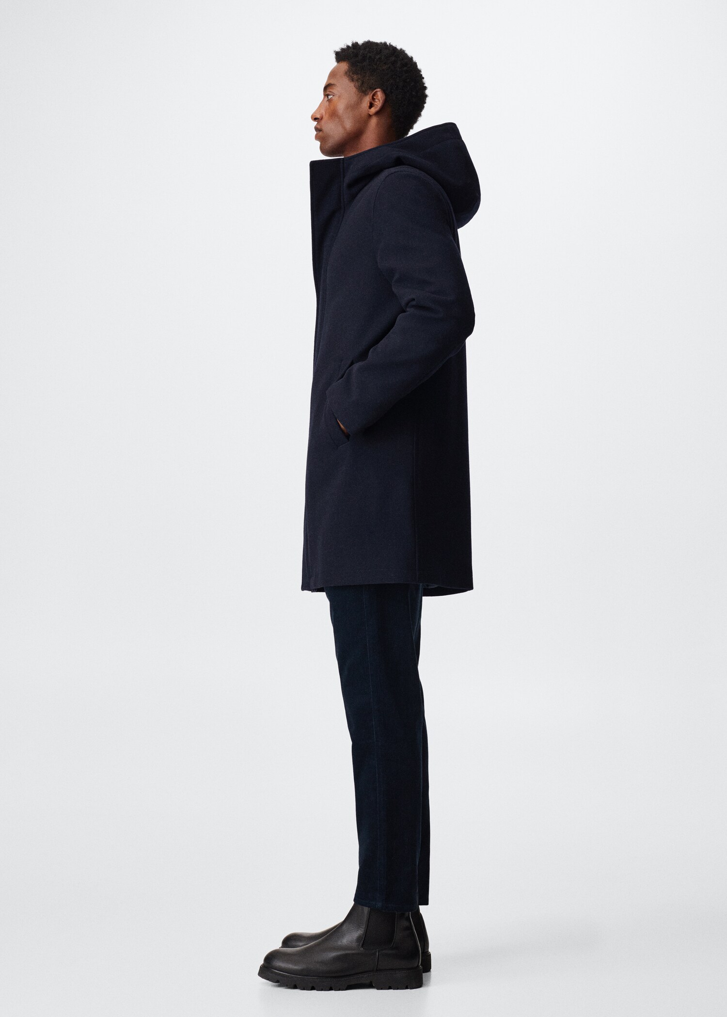 Recycled wool parka - Details of the article 2