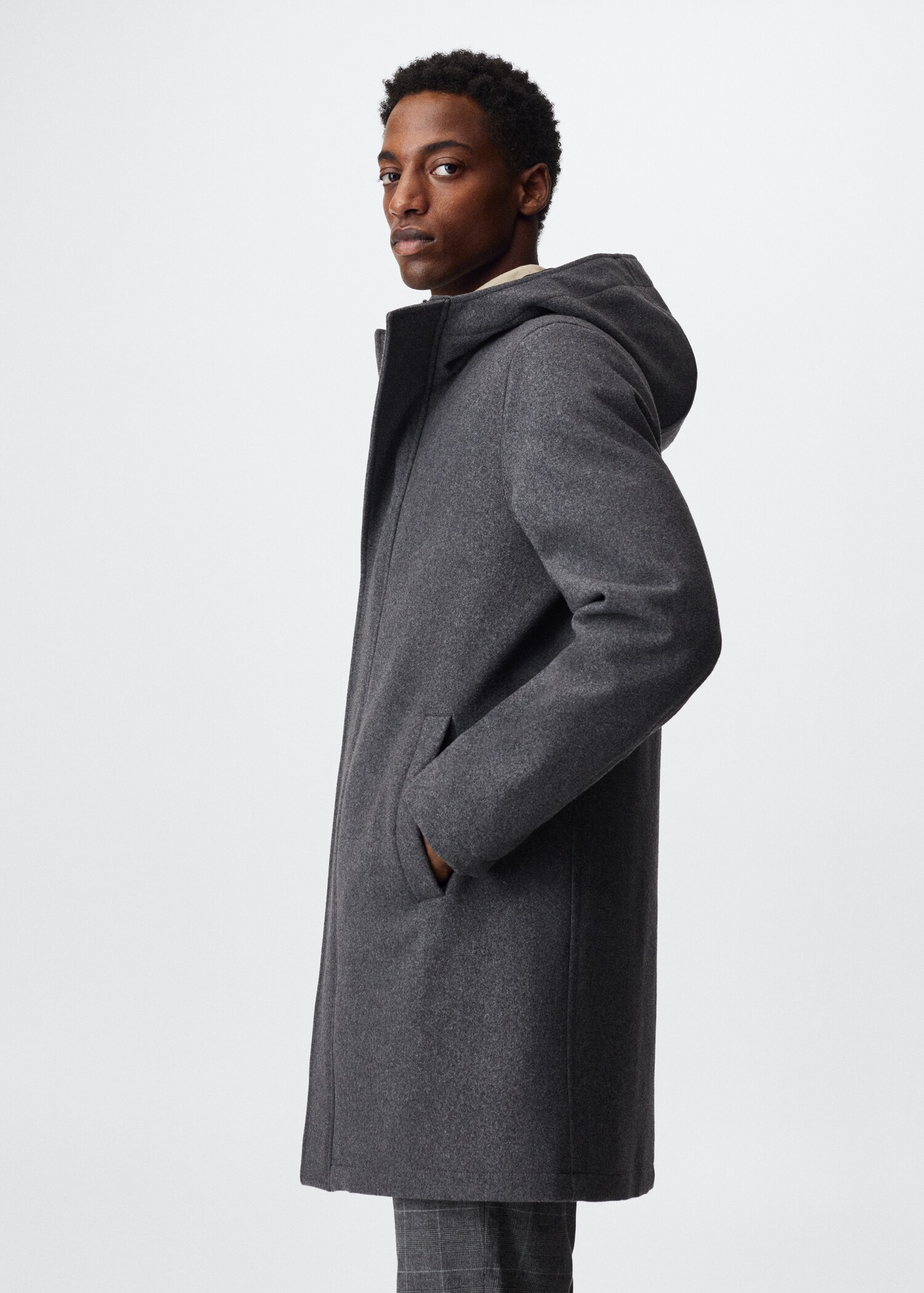 Recycled wool parka - Details of the article 2