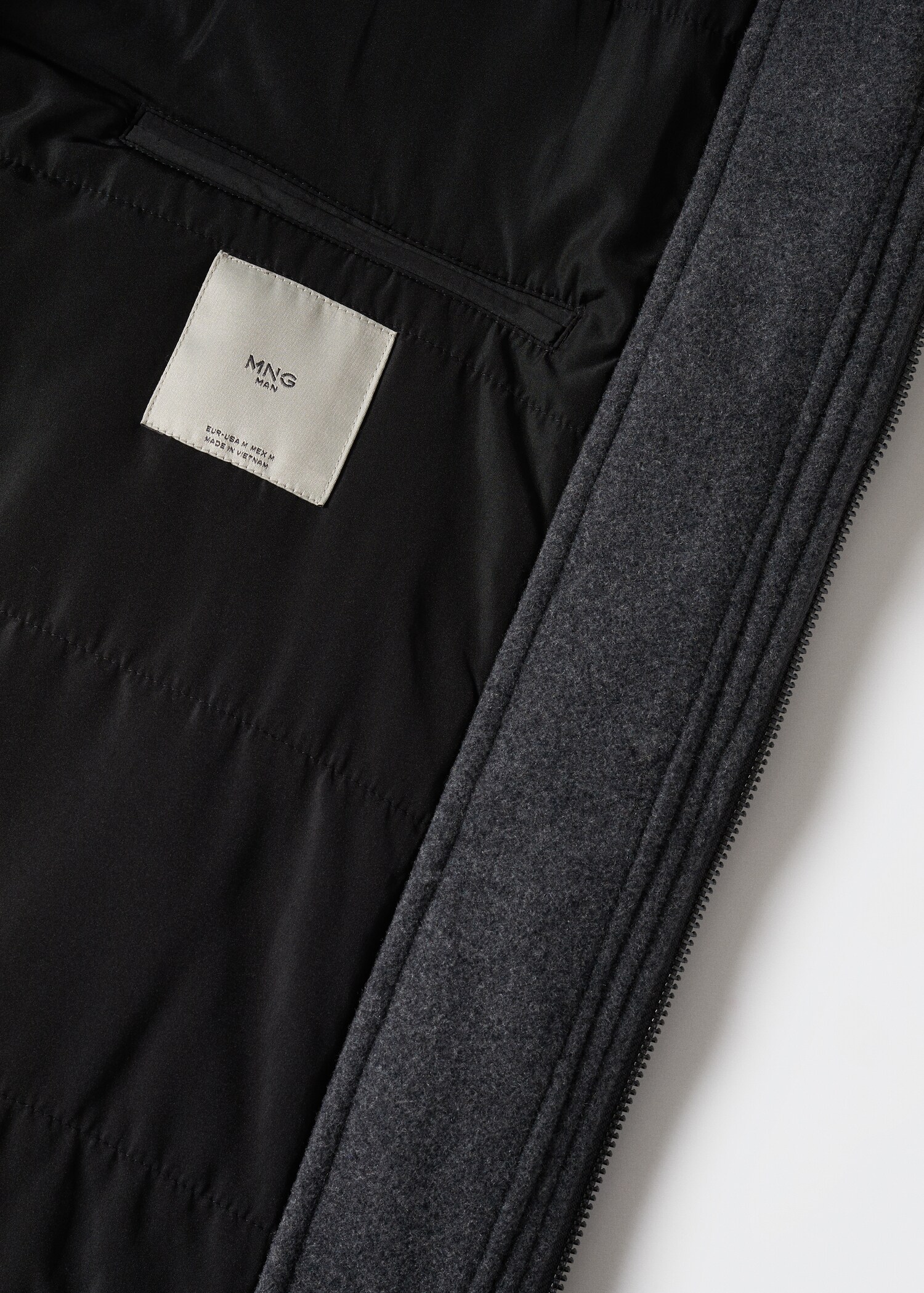 Recycled wool parka - Details of the article 8