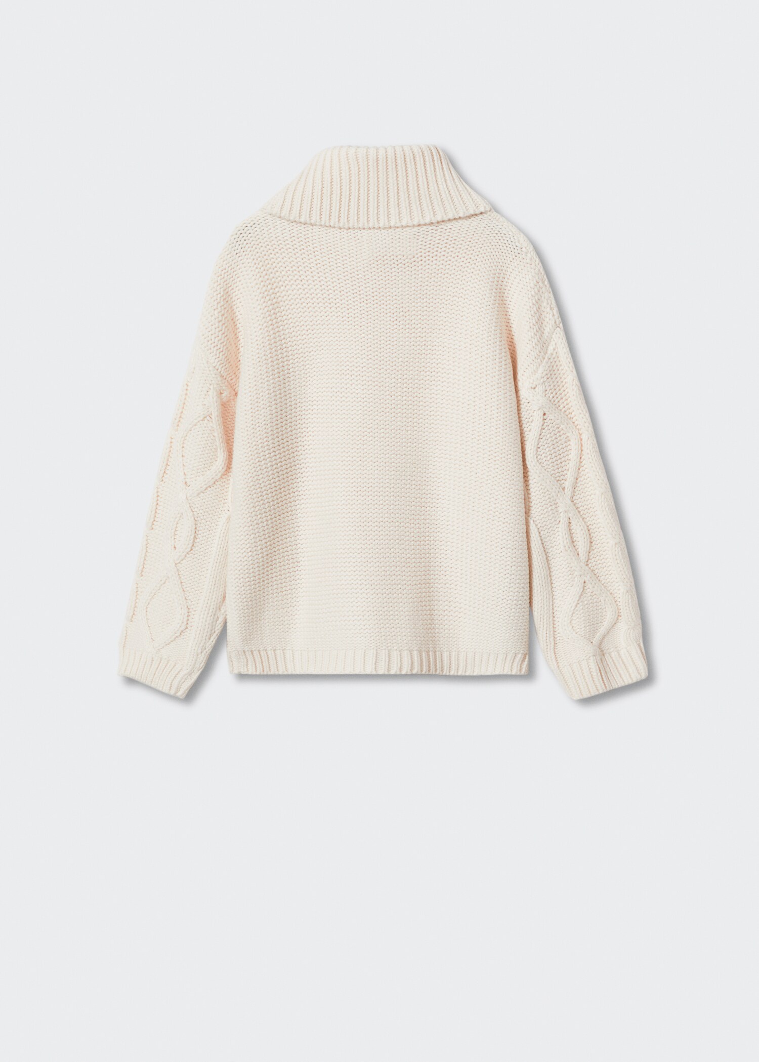 Pull-over maille torsadée - Verso de l’article