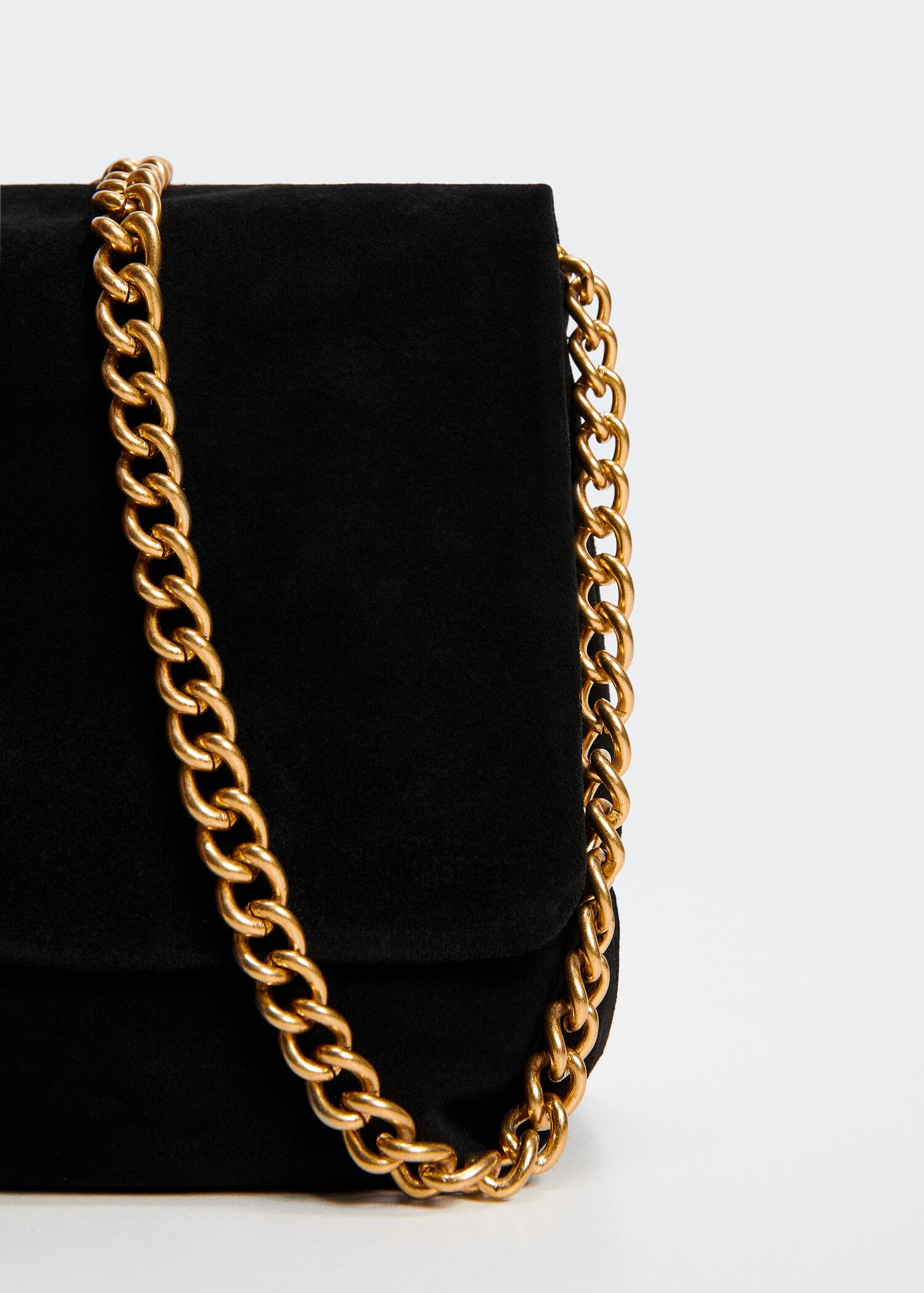 Chain suede bag - Details of the article 2