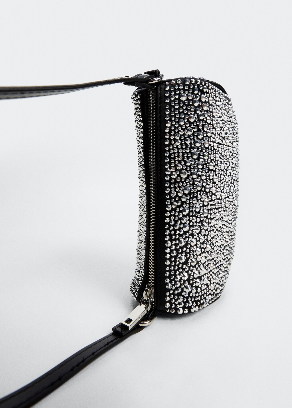 Rhinestone shoulder bag - Women | MANGO China