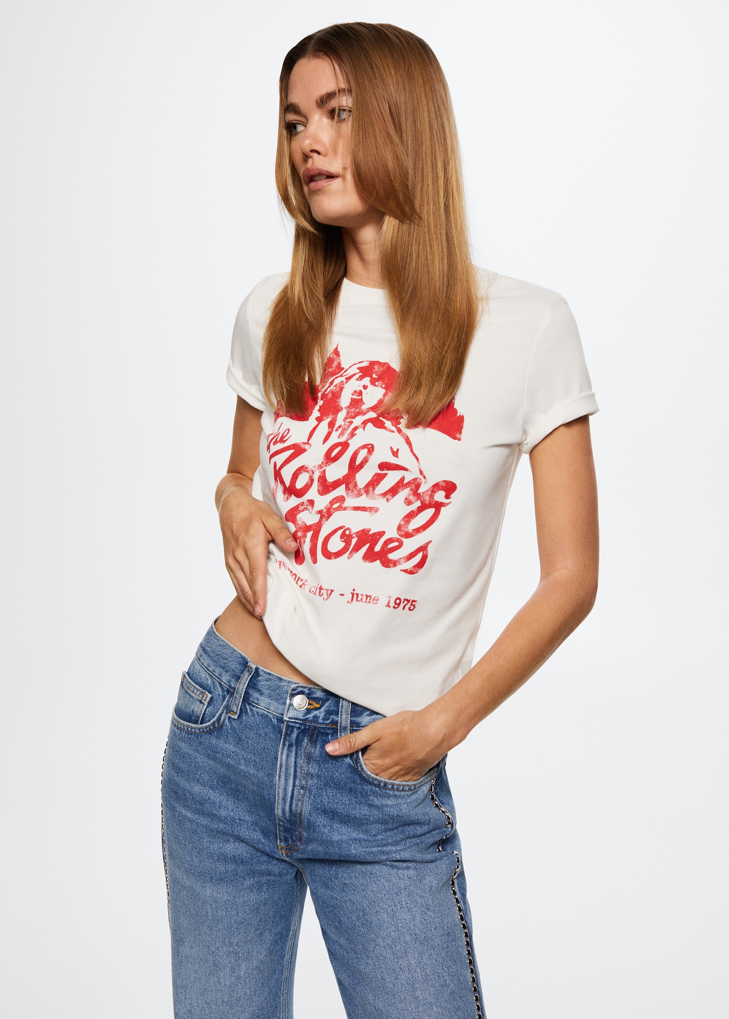 The Rolling Stones T-shirt Women MANGO China