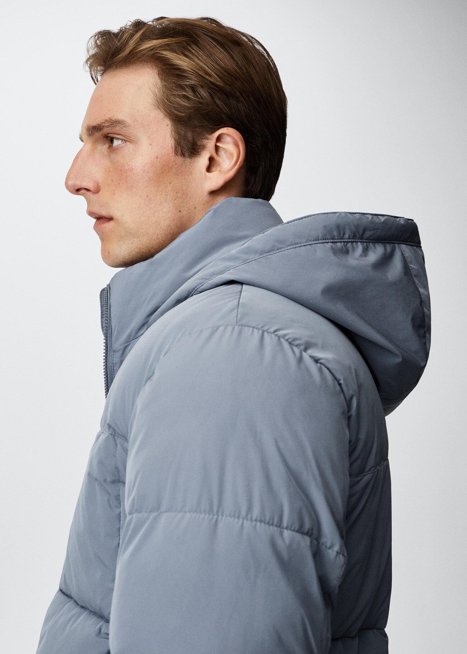 Short thermoregulating anorak - Details of the article 3