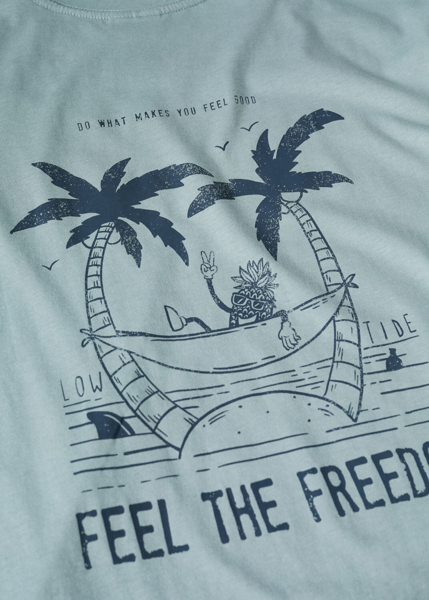 Printed cotton-blend T-shirt - Details of the article 8