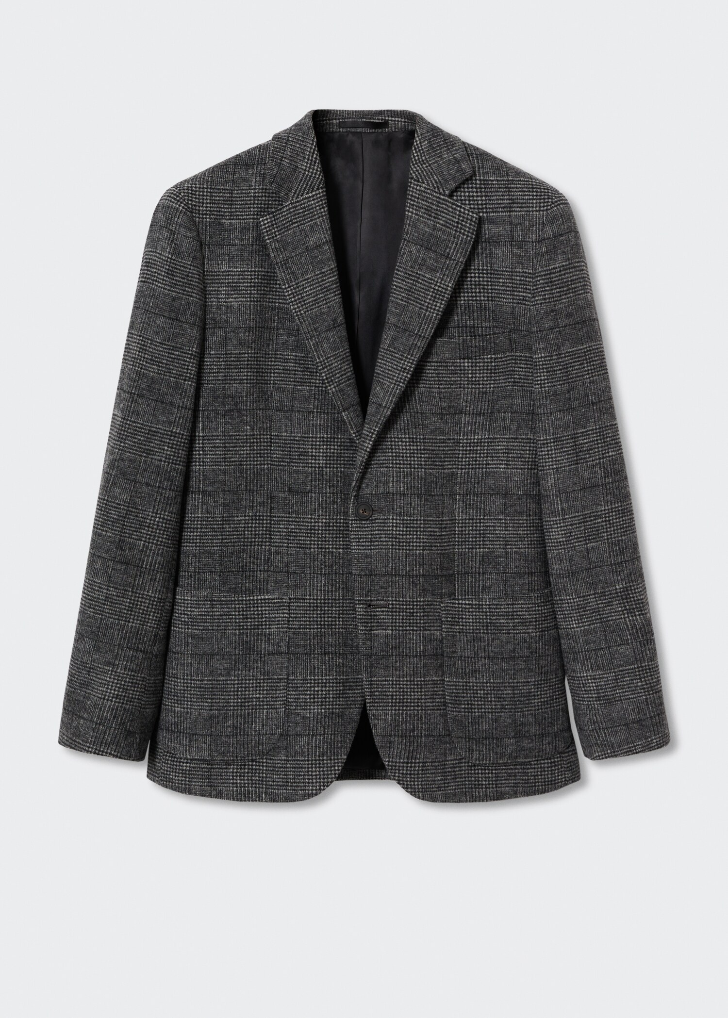 Prince of Wales wool-blend blazer - Article without model