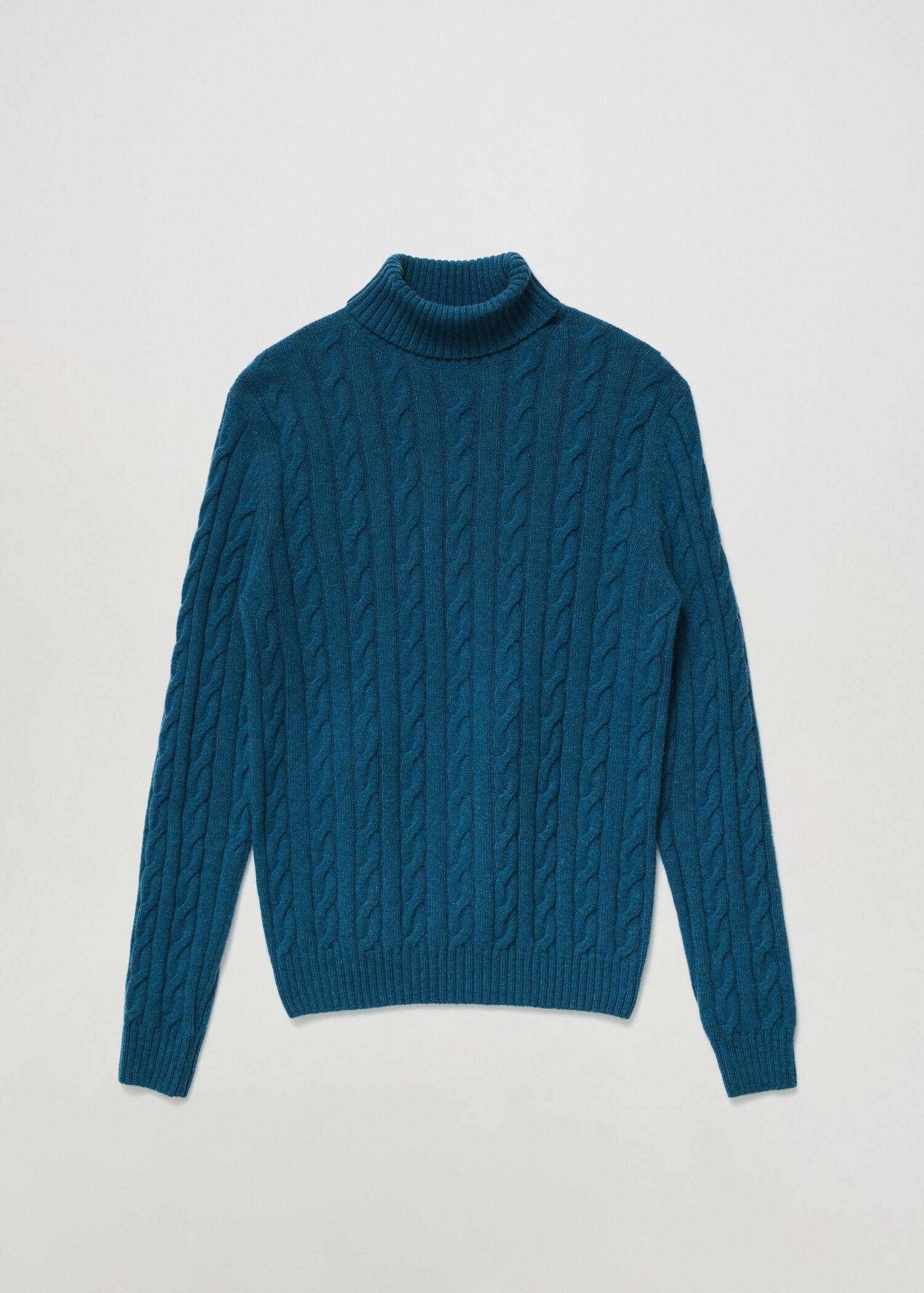 Cable-knit wool-blend sweater - Details of the article 3