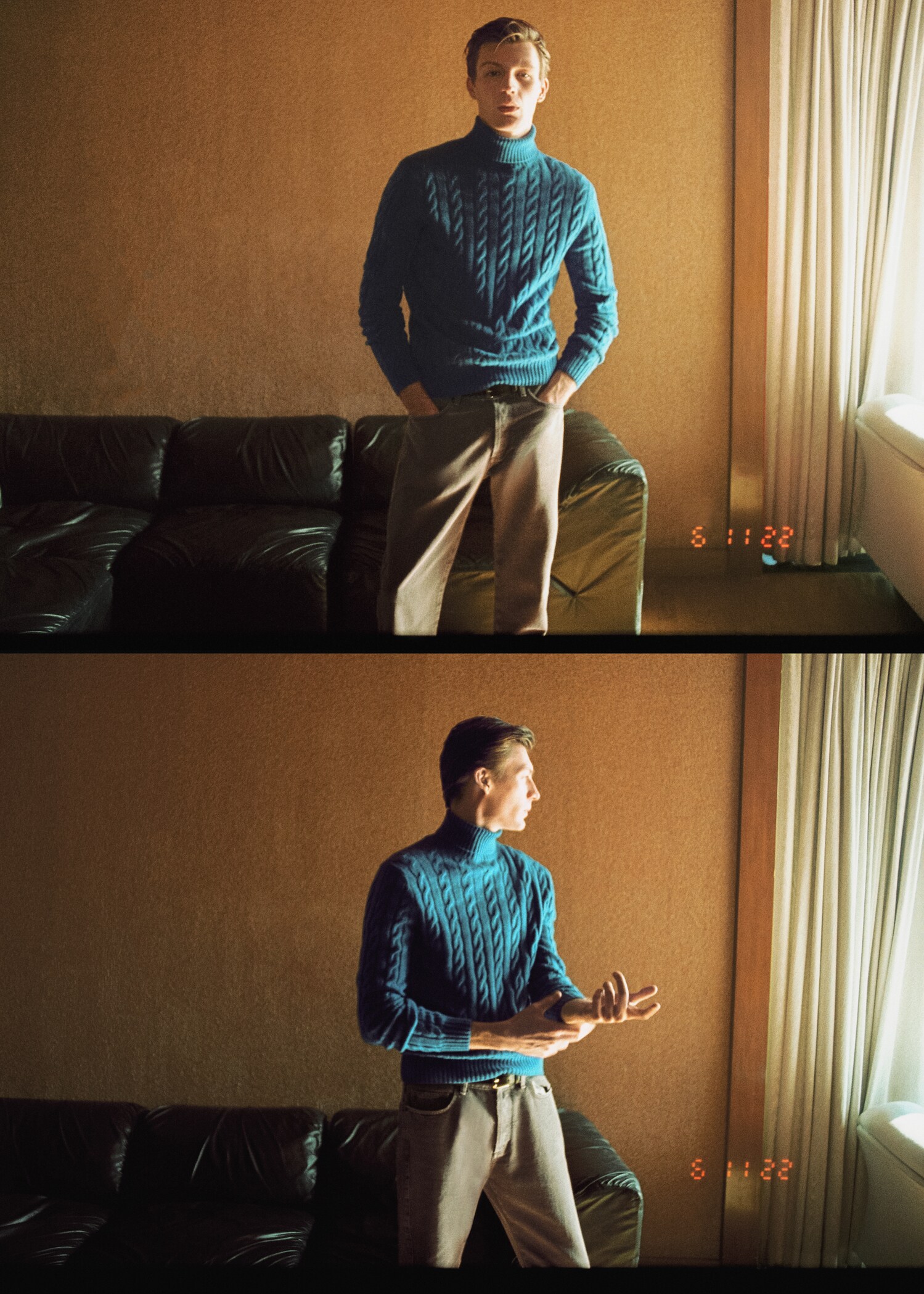 Cable-knit wool-blend sweater - Details of the article 5