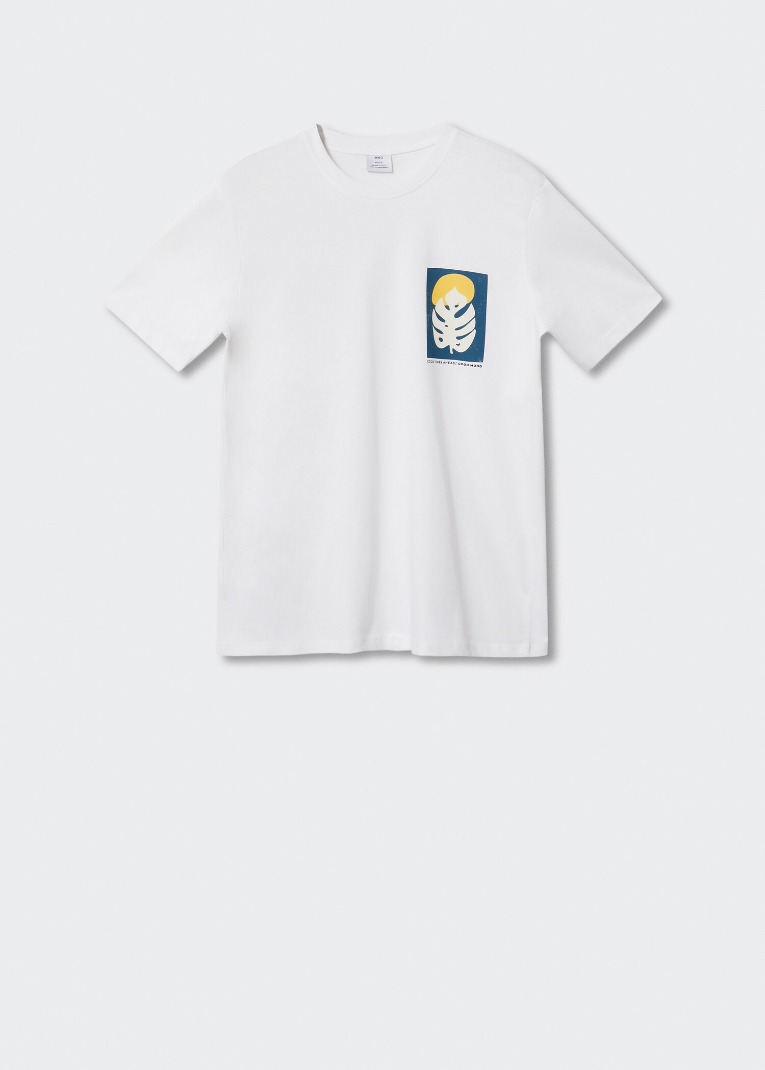 T-shirt estampada algodão - Artigo sem modelo