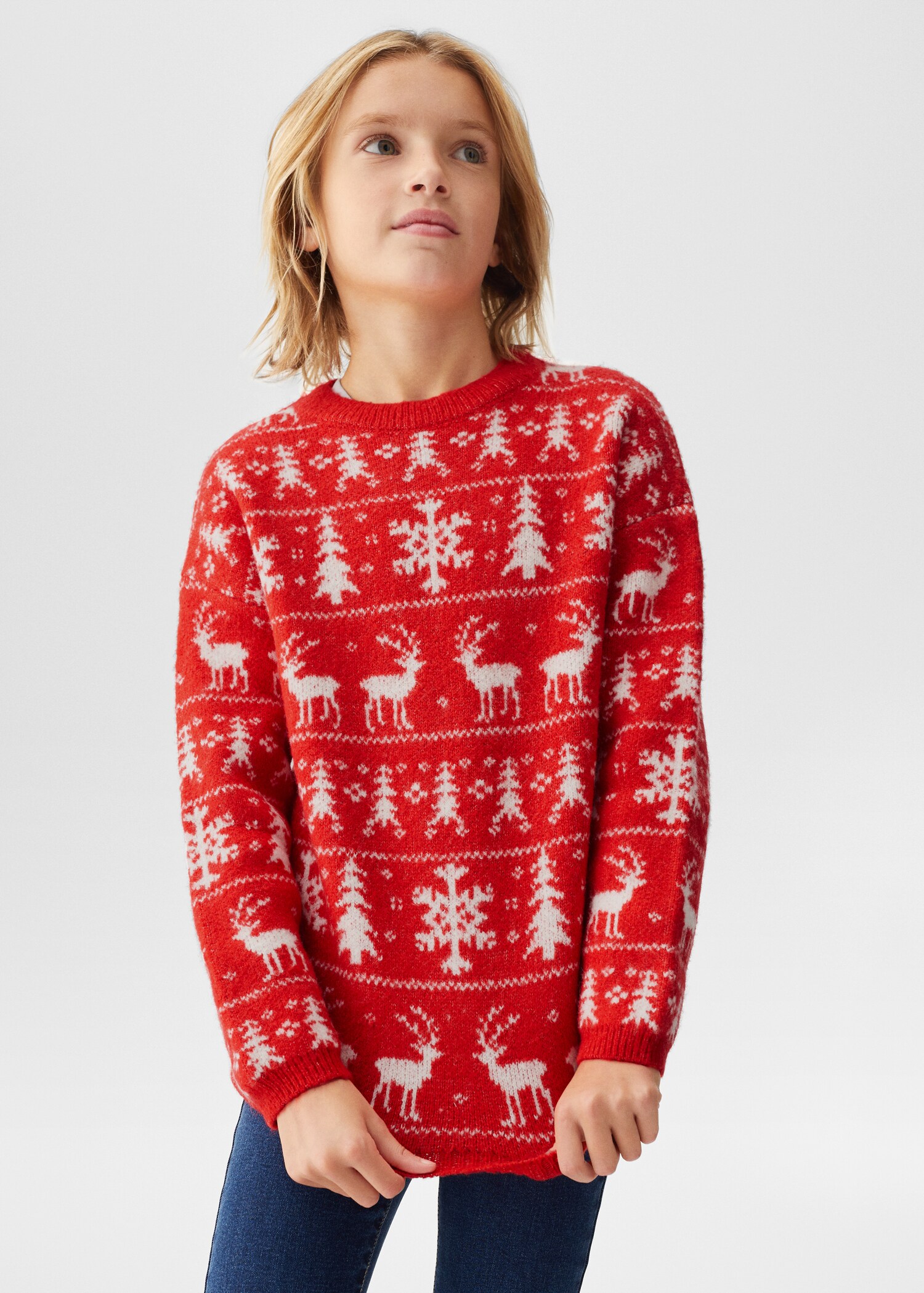 Christmas jacquard sweater - Details of the article 1