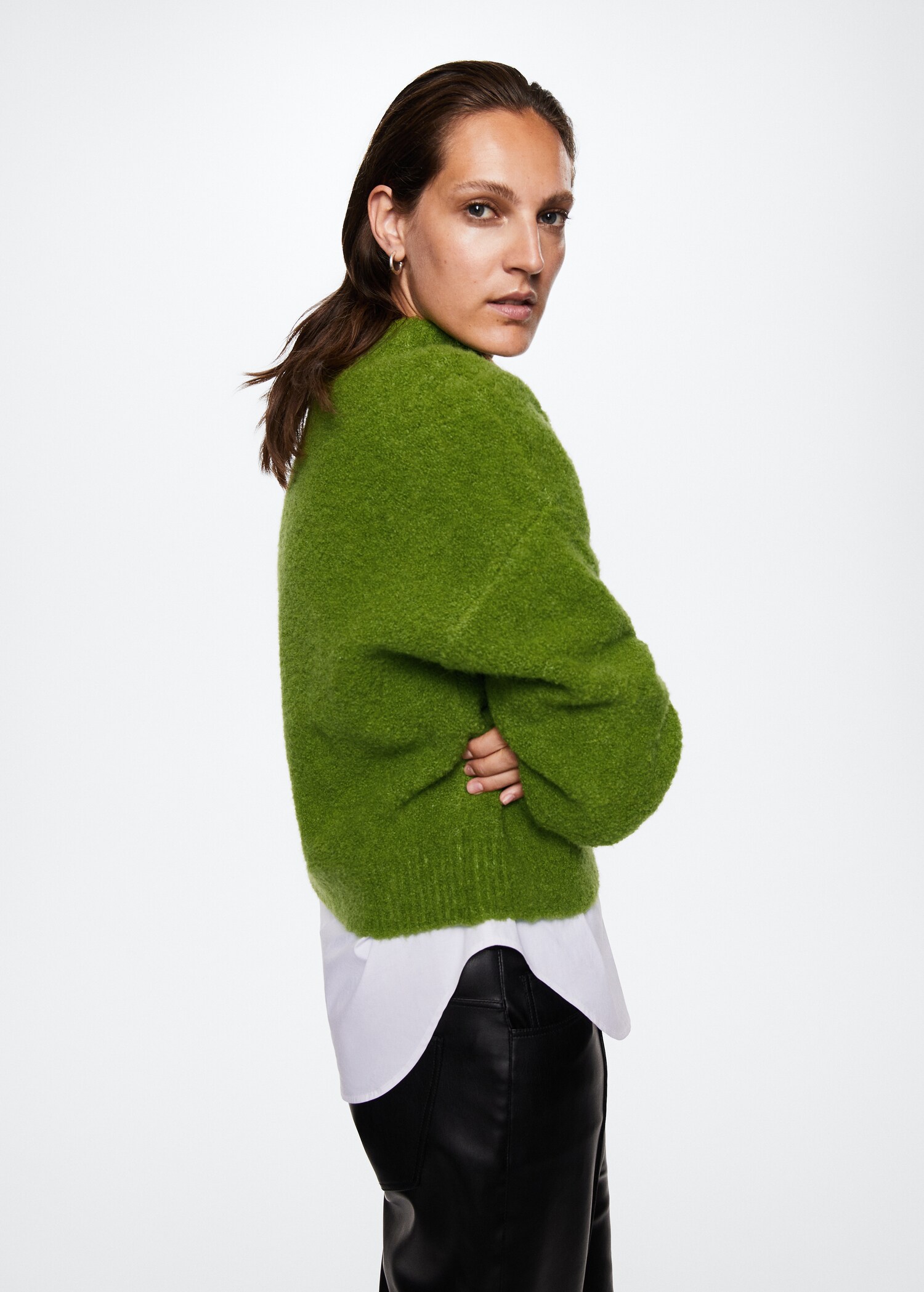 Bouclé sweater - Medium plane