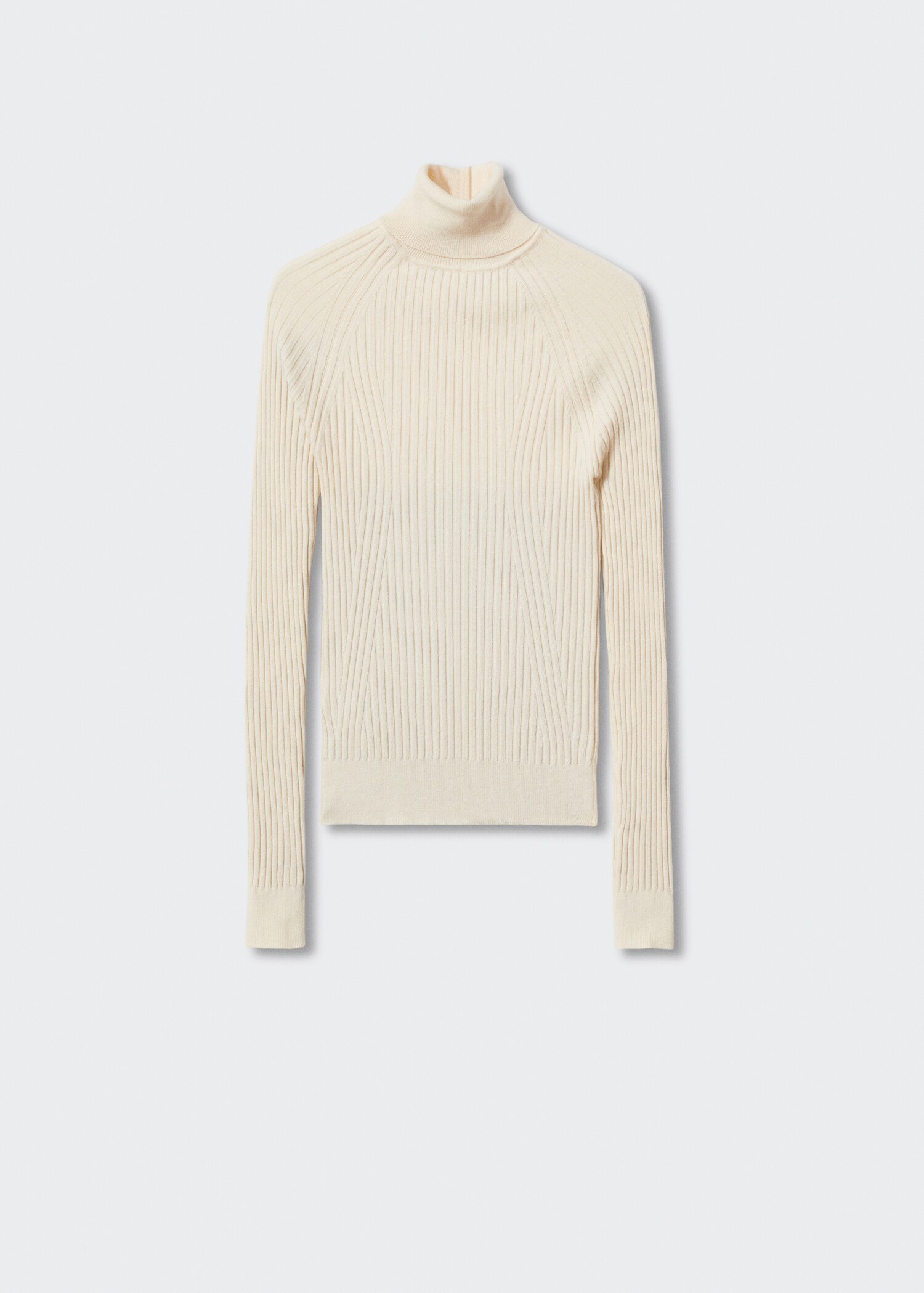 Rolled neck cable sweater - Article without model
