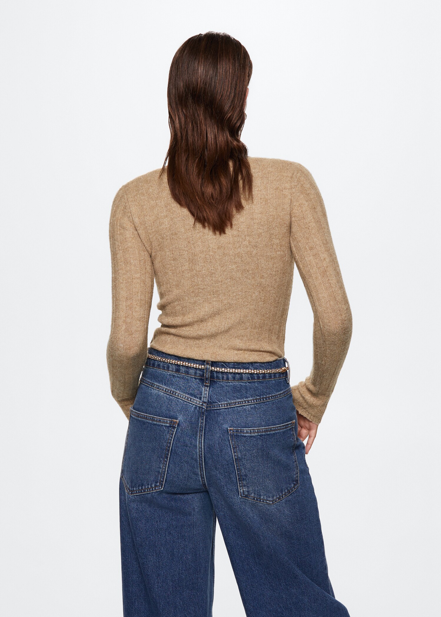 Pull-over maille texturé - Verso de l’article