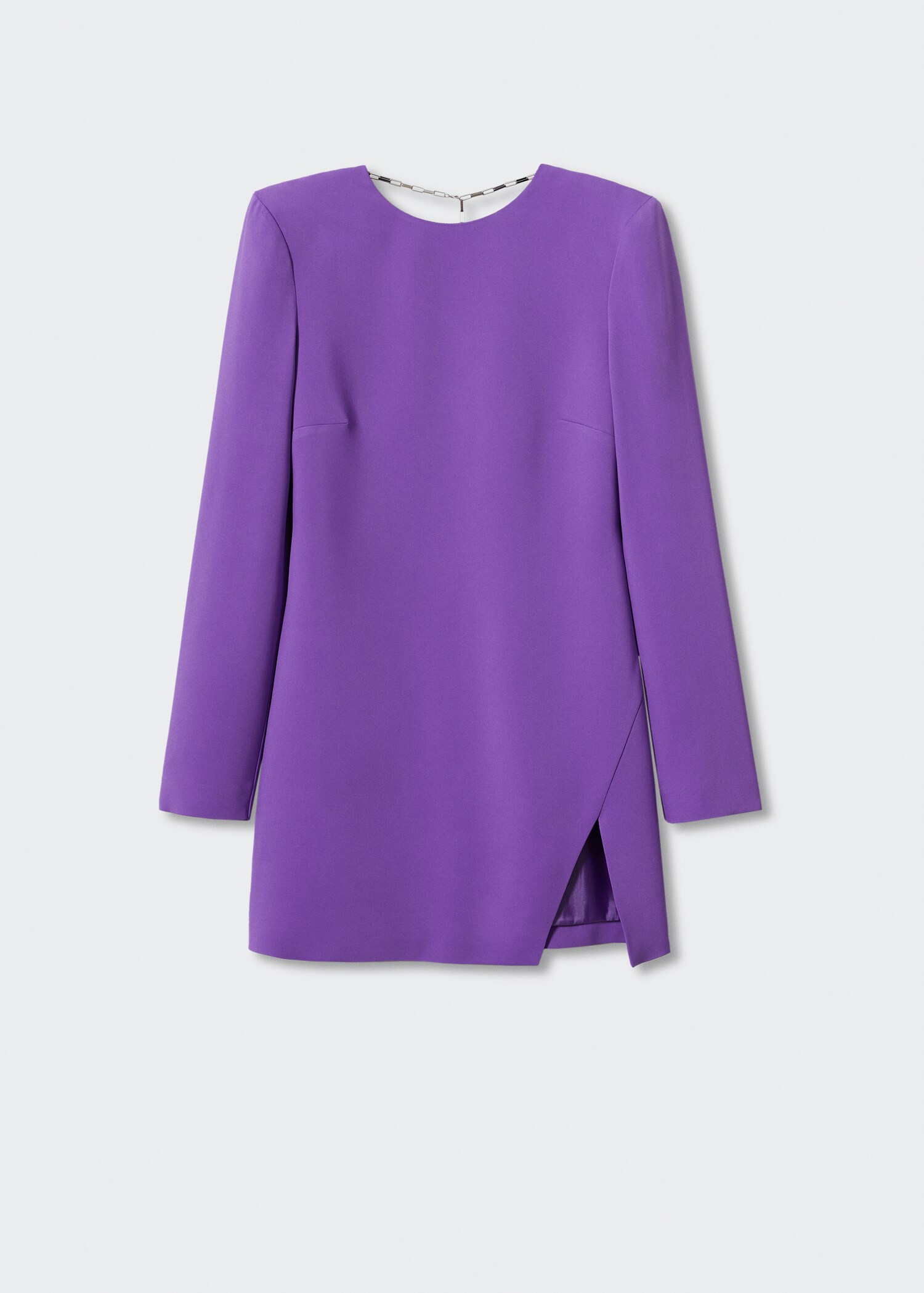 Vestido curto com chumaços - Artigo sem modelo