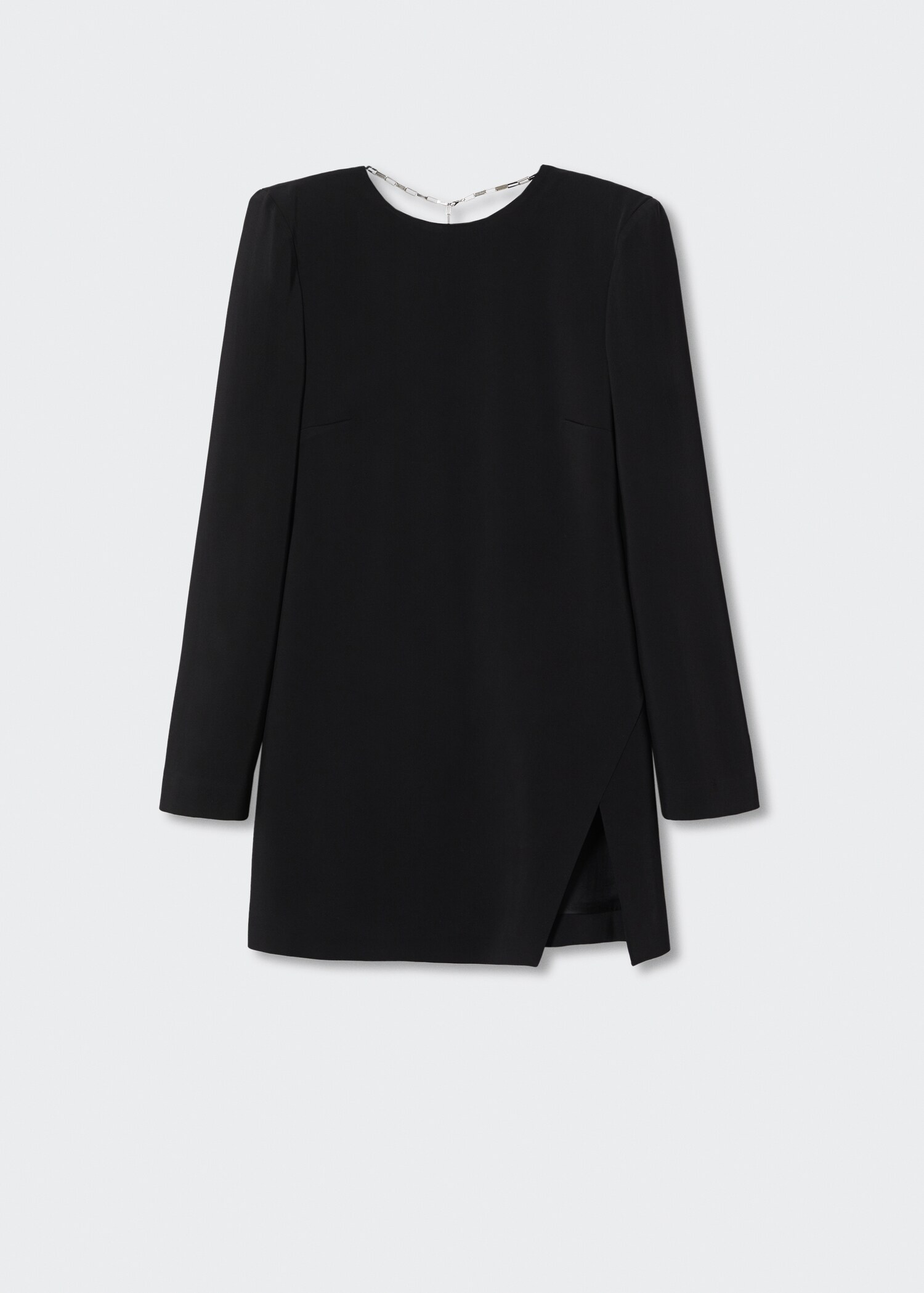 Vestido curto com chumaços - Artigo sem modelo