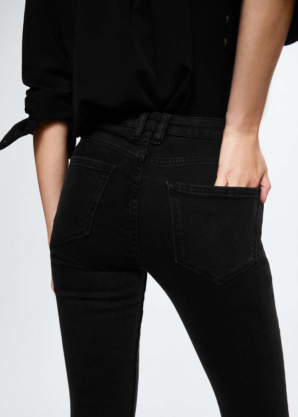 Biker style skinny jeans Women MANGO Azerbaijan