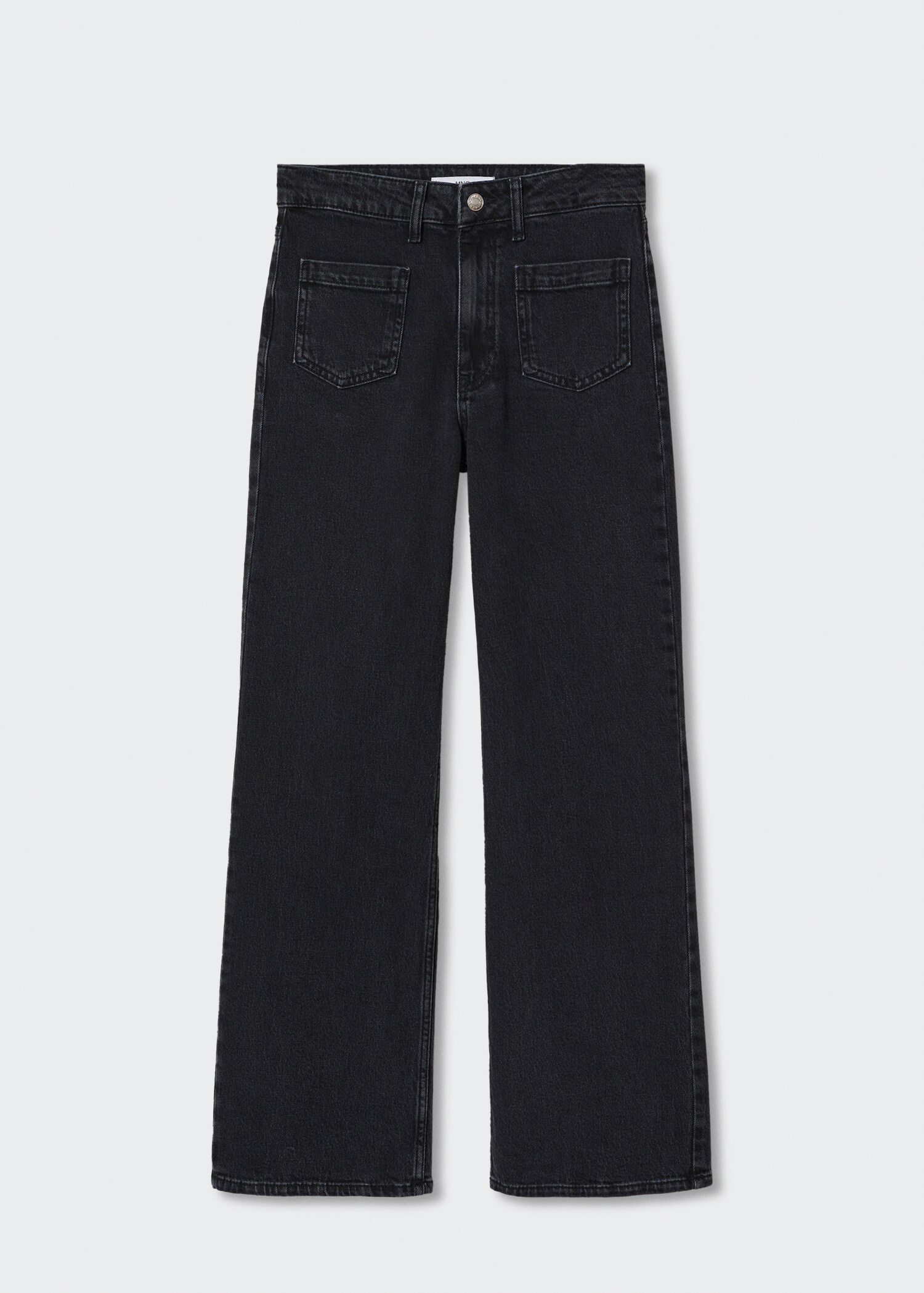 Wide-leg jeans with pockets - Article without model