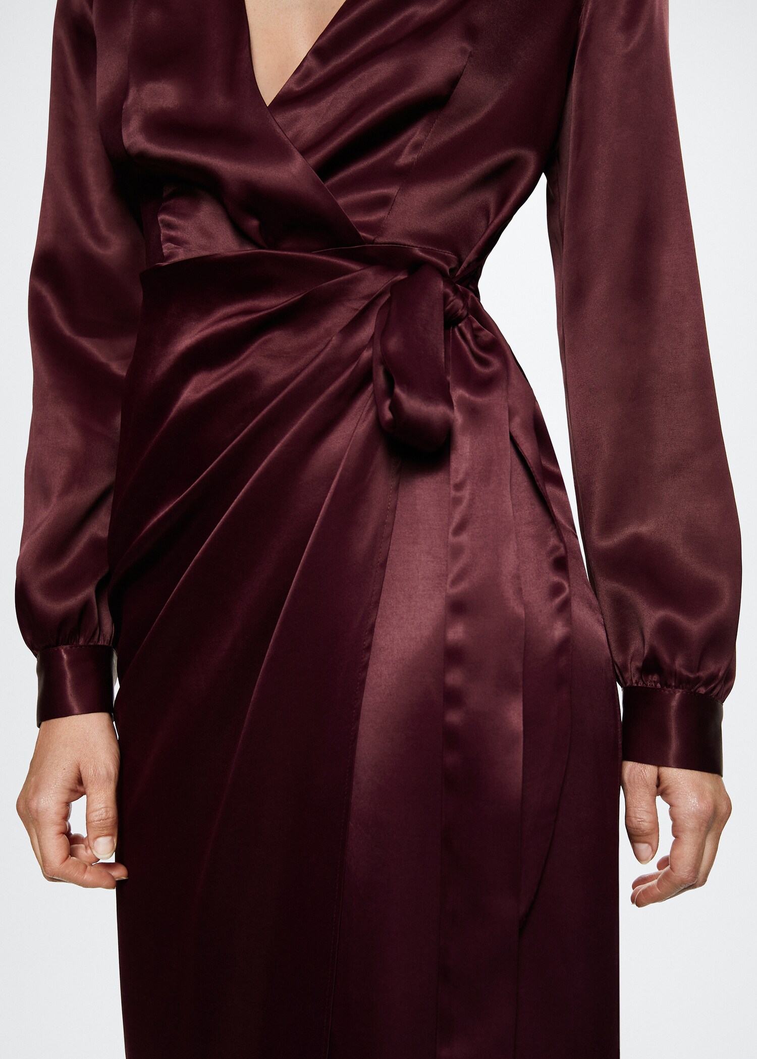 Bow wrap dress - Details of the article 6