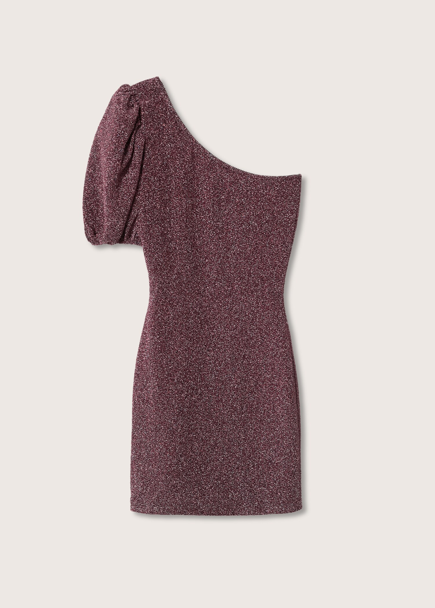 Shiny textured dress - Article without model
