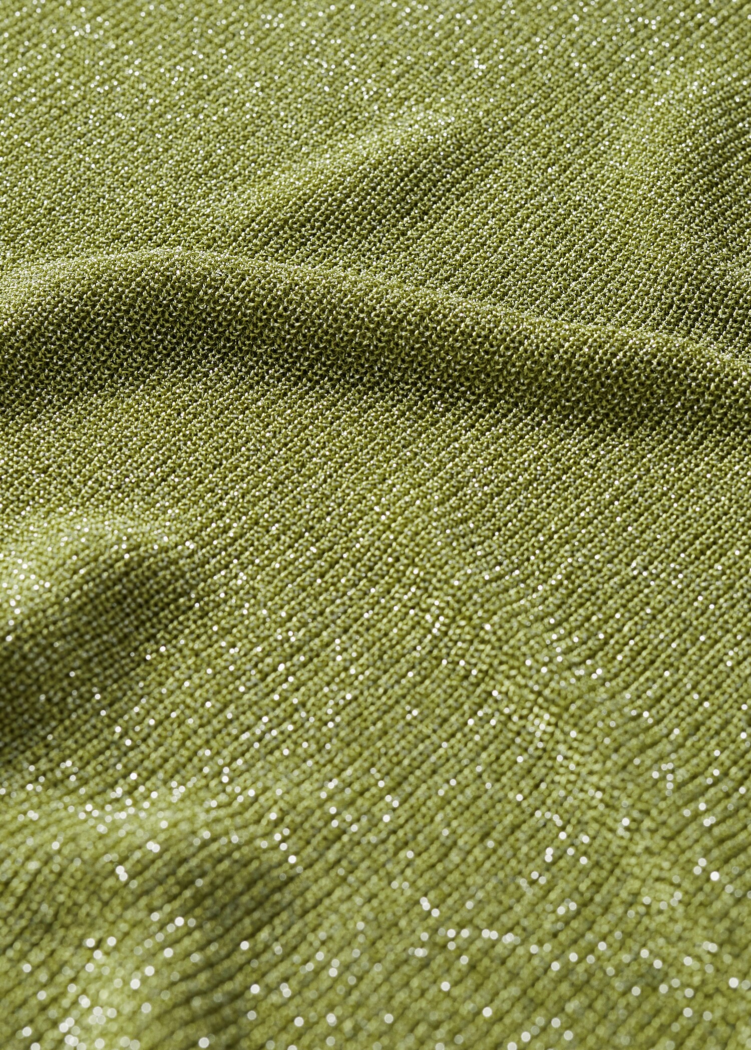 V-neck lurex sweater - Details of the article 8