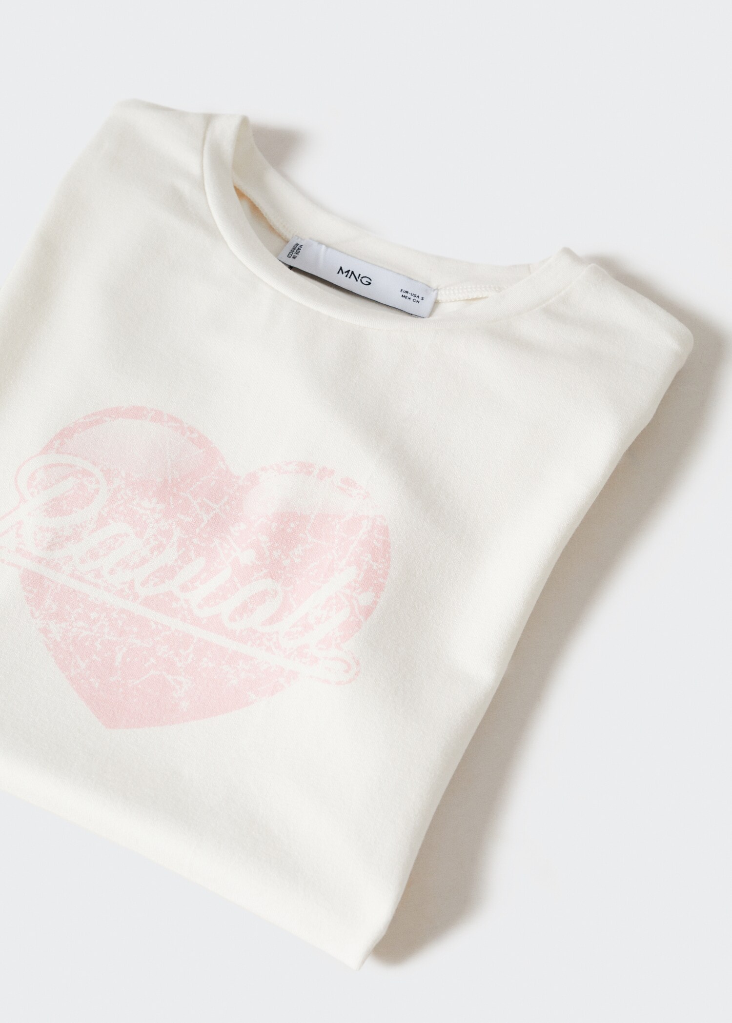 Printed message T-shirt - Details of the article 8
