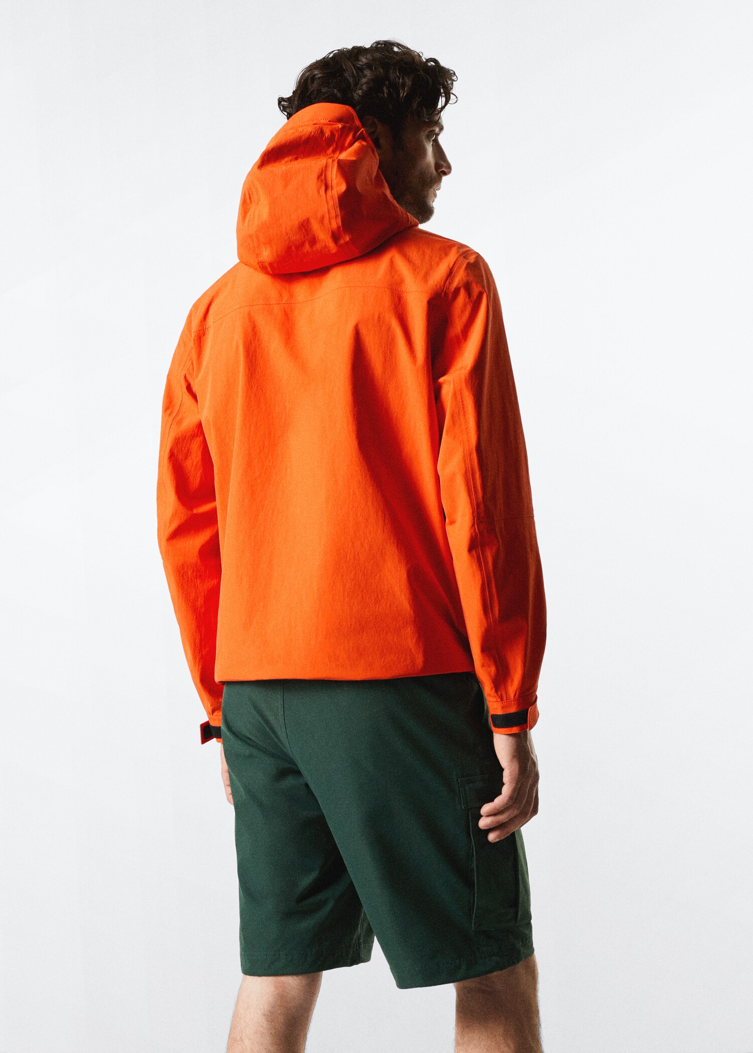 Veste coupe-vent imperméable - Verso de l’article