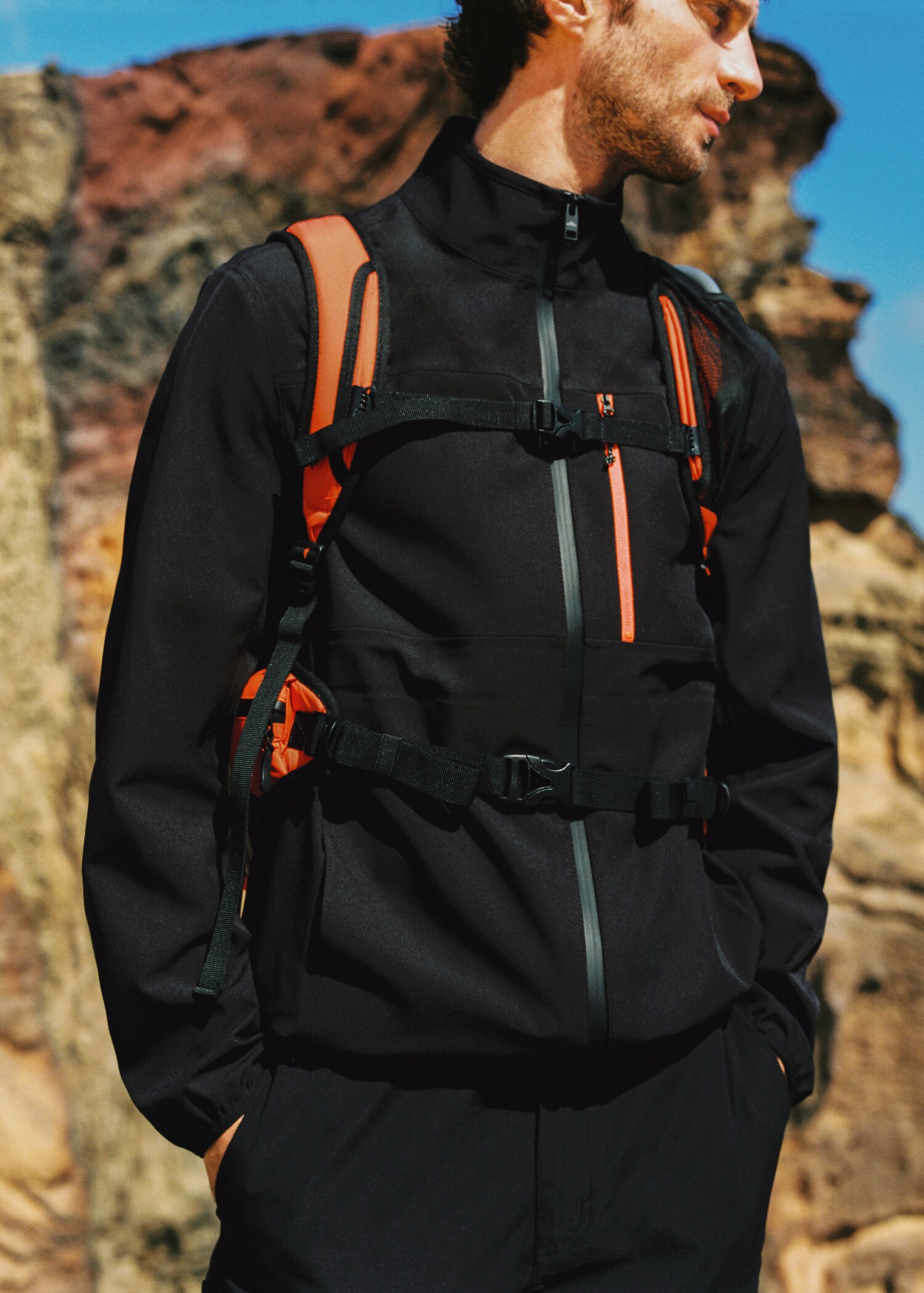 Waterproof windbreaker jacket - Details of the article 5