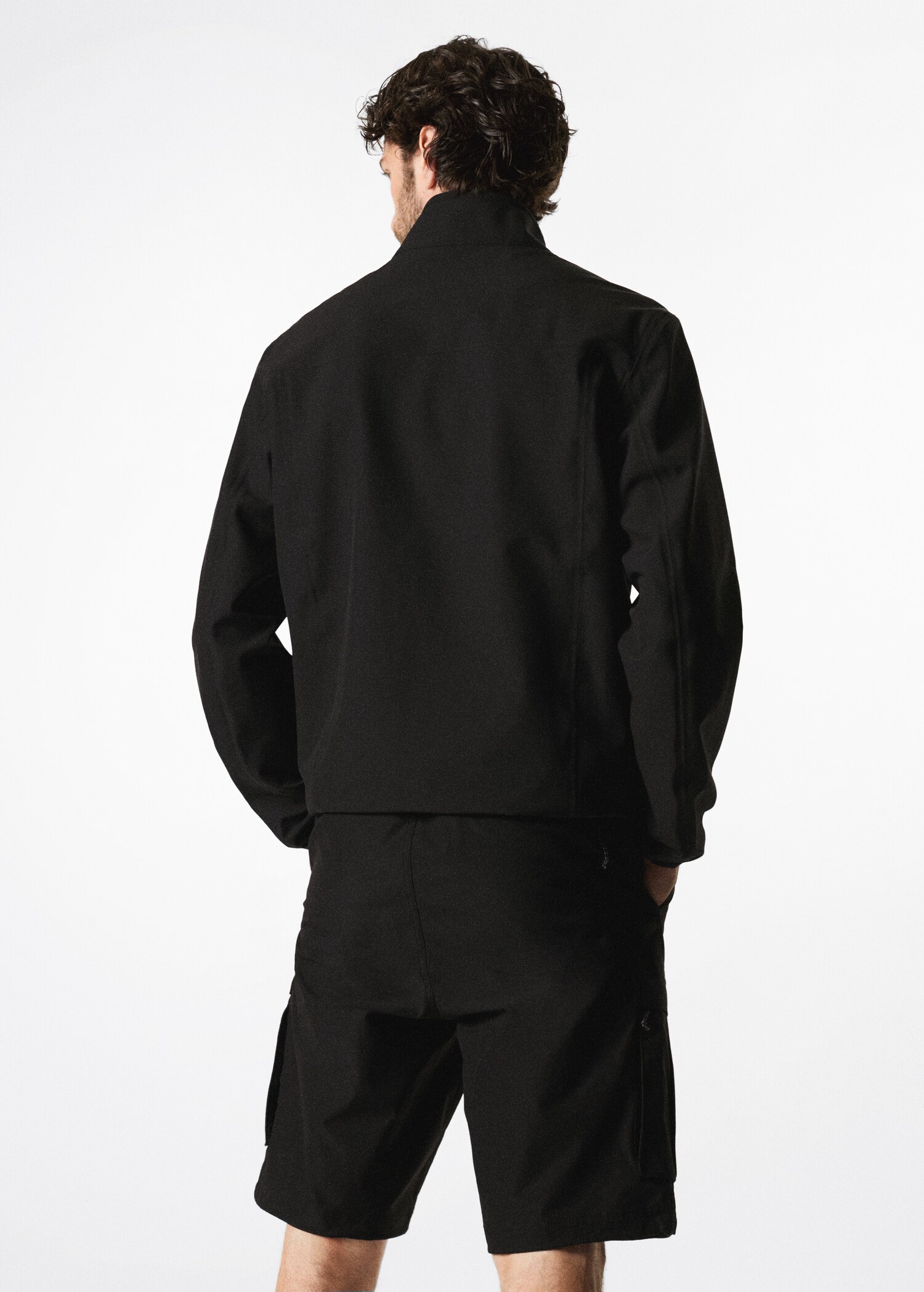 Veste coupe-vent imperméable - Verso de l’article