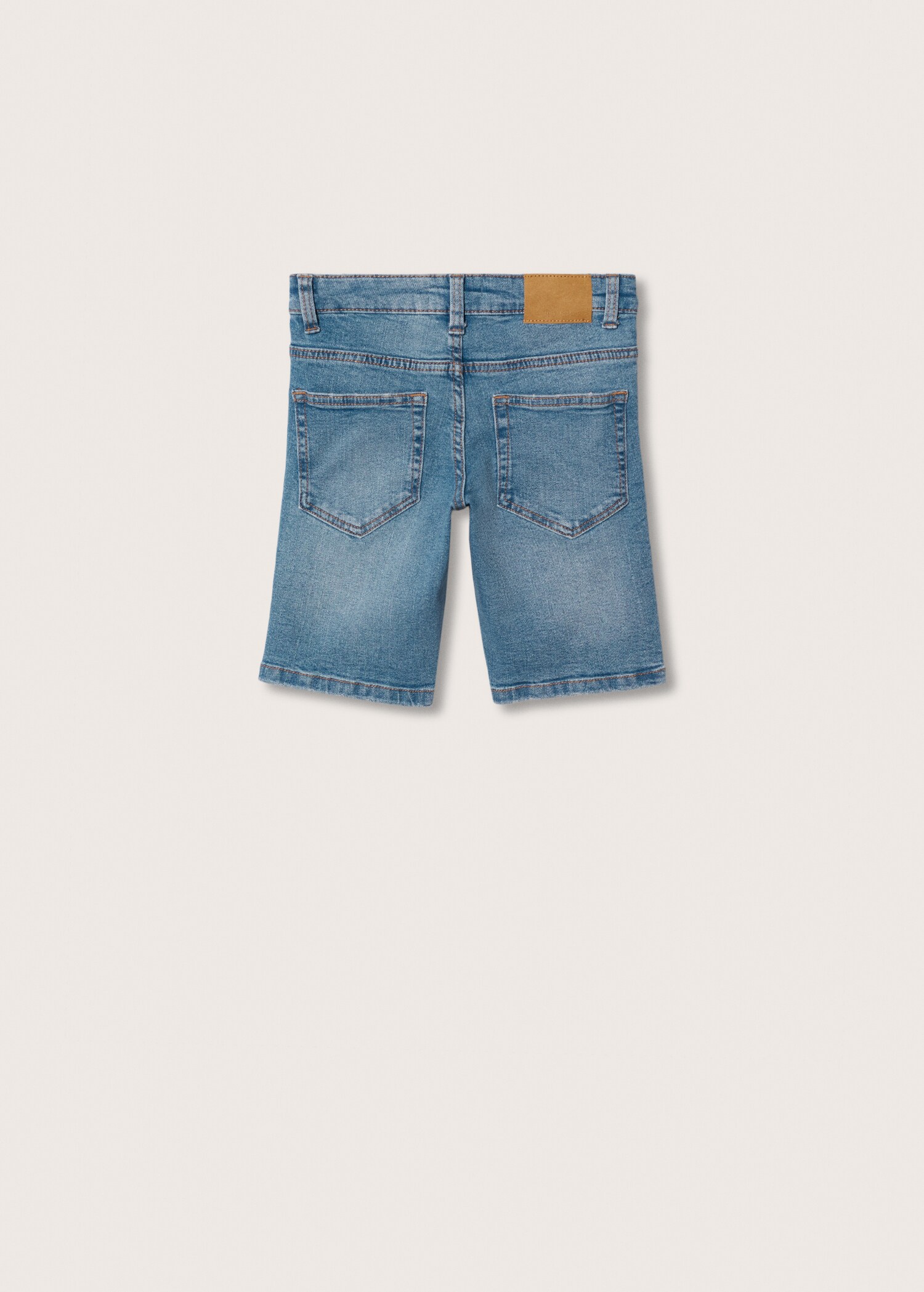 Jeans-Bermudashorts - Rückseite des Artikels