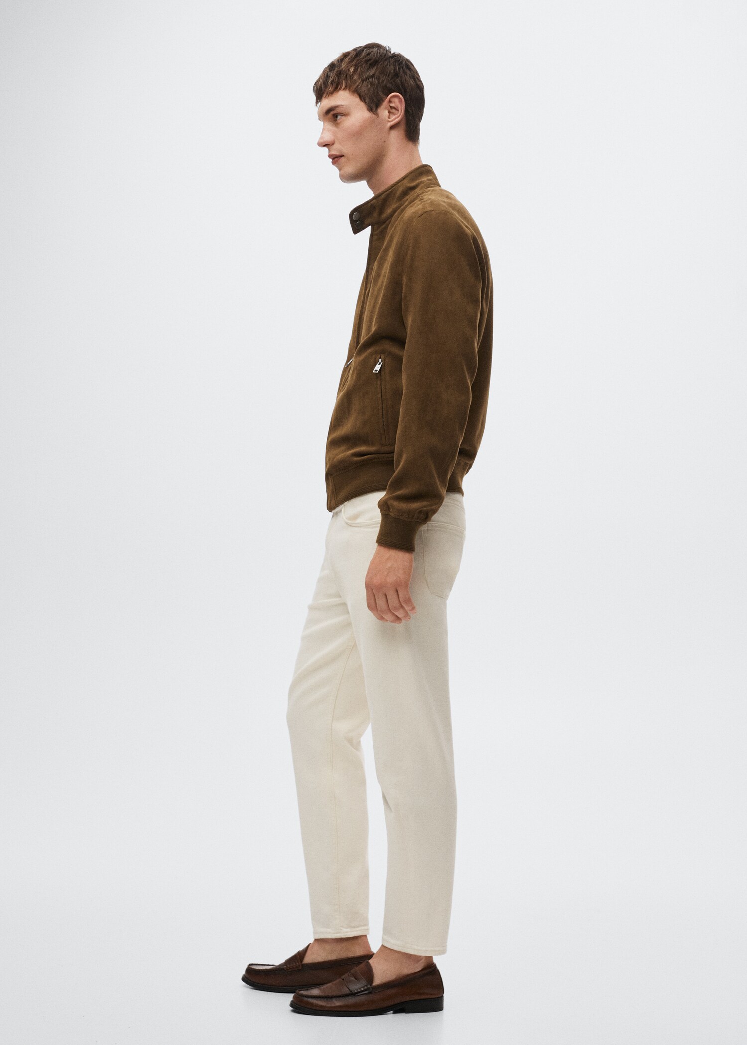 Jacke in Wildleder-Optik - Detail des Artikels 2