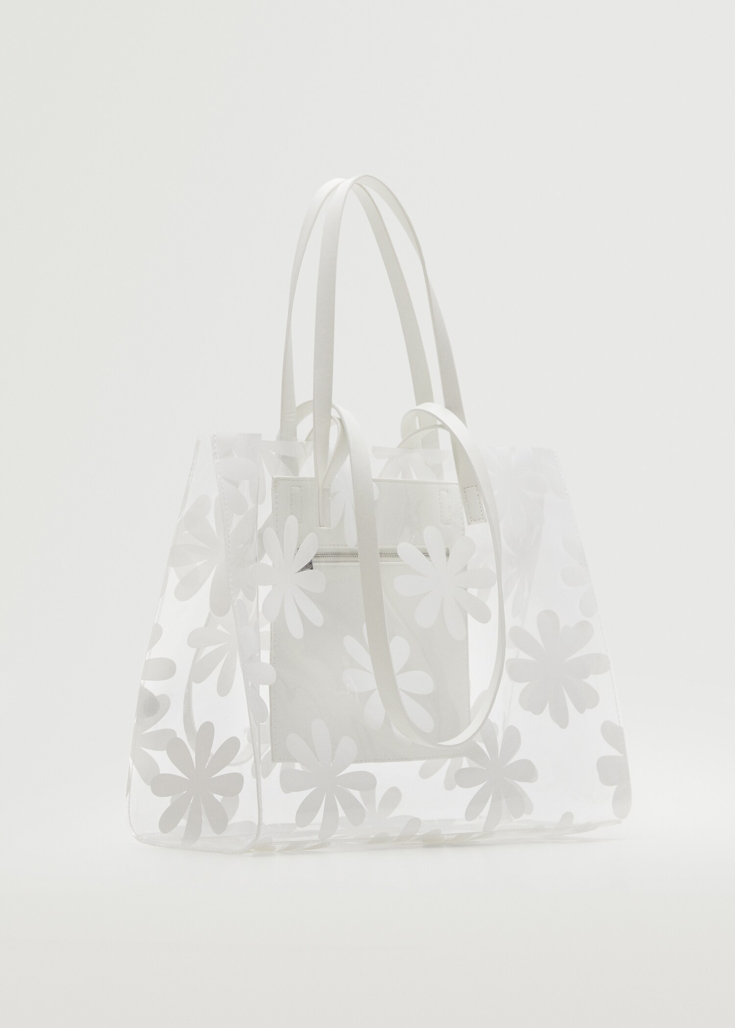 Bolso shopper transparente - Plano medio